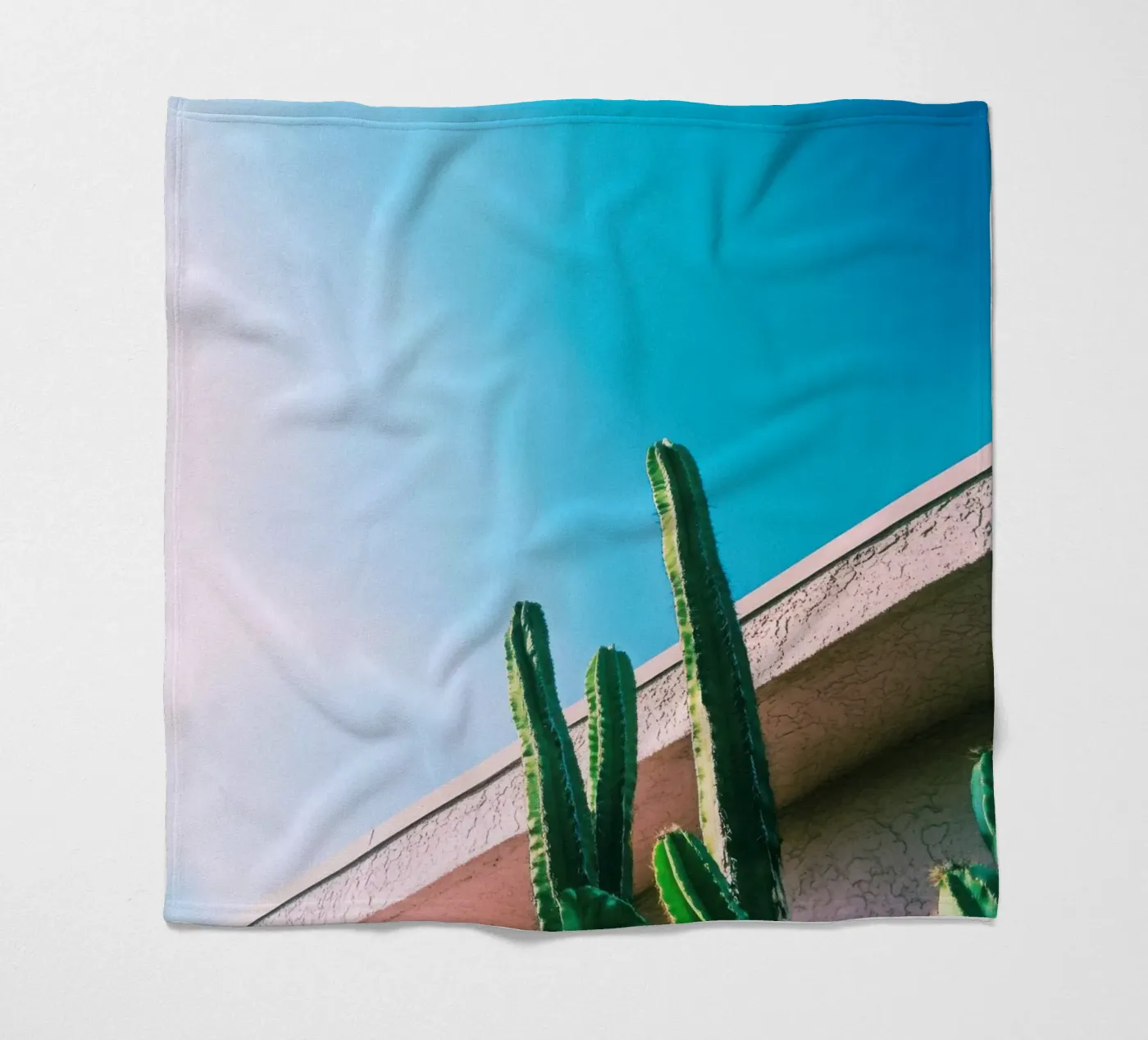 1 fleecedeken van Pink California | Affiches & Posters