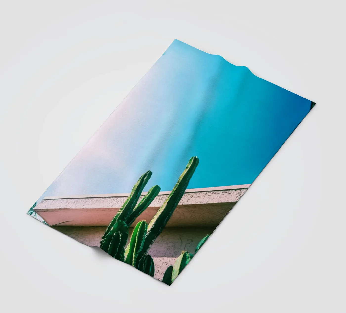 1 fleecedeken van Pink California | Affiches & Posters
