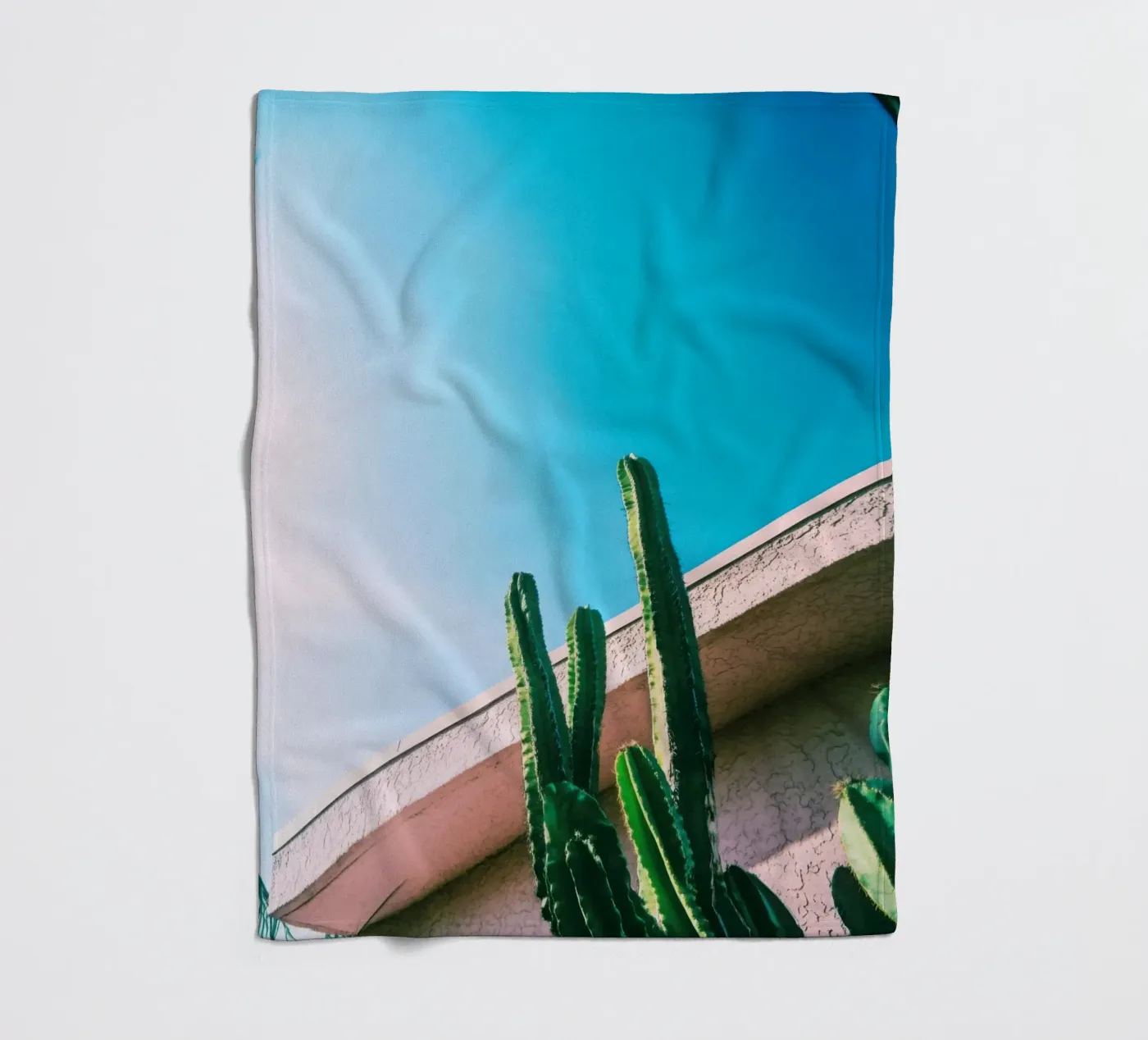 1 fleecedeken van Pink California | Affiches & Posters