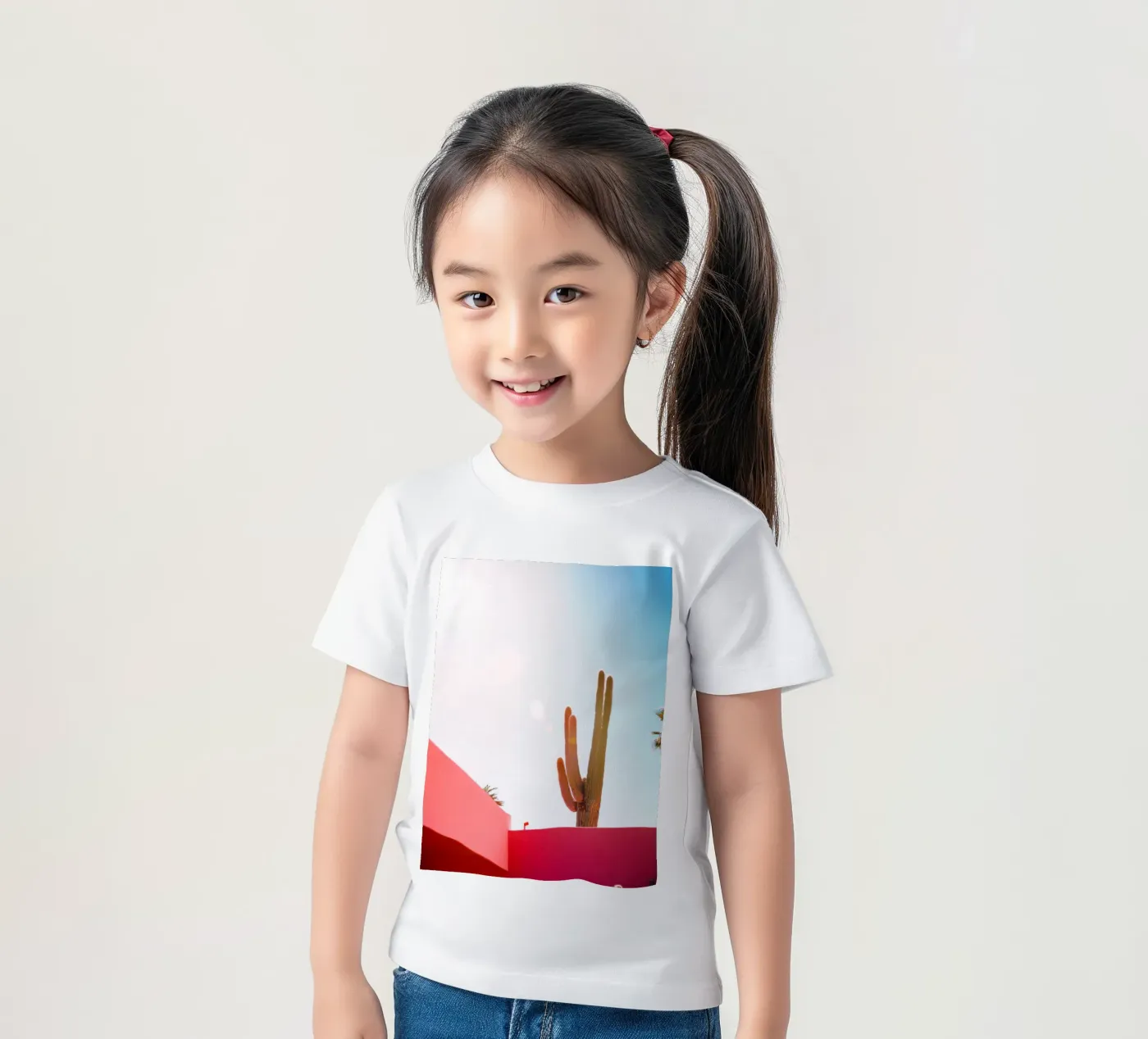 2 kinder t-shirt van Pink California | Affiches & Posters