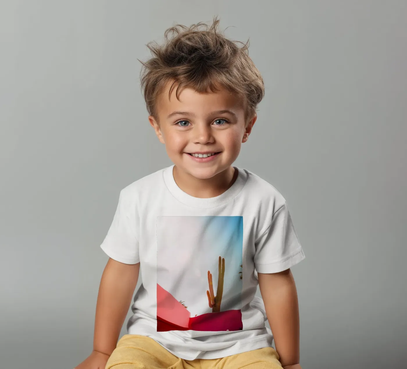 2 kinder t-shirt van Pink California | Affiches & Posters