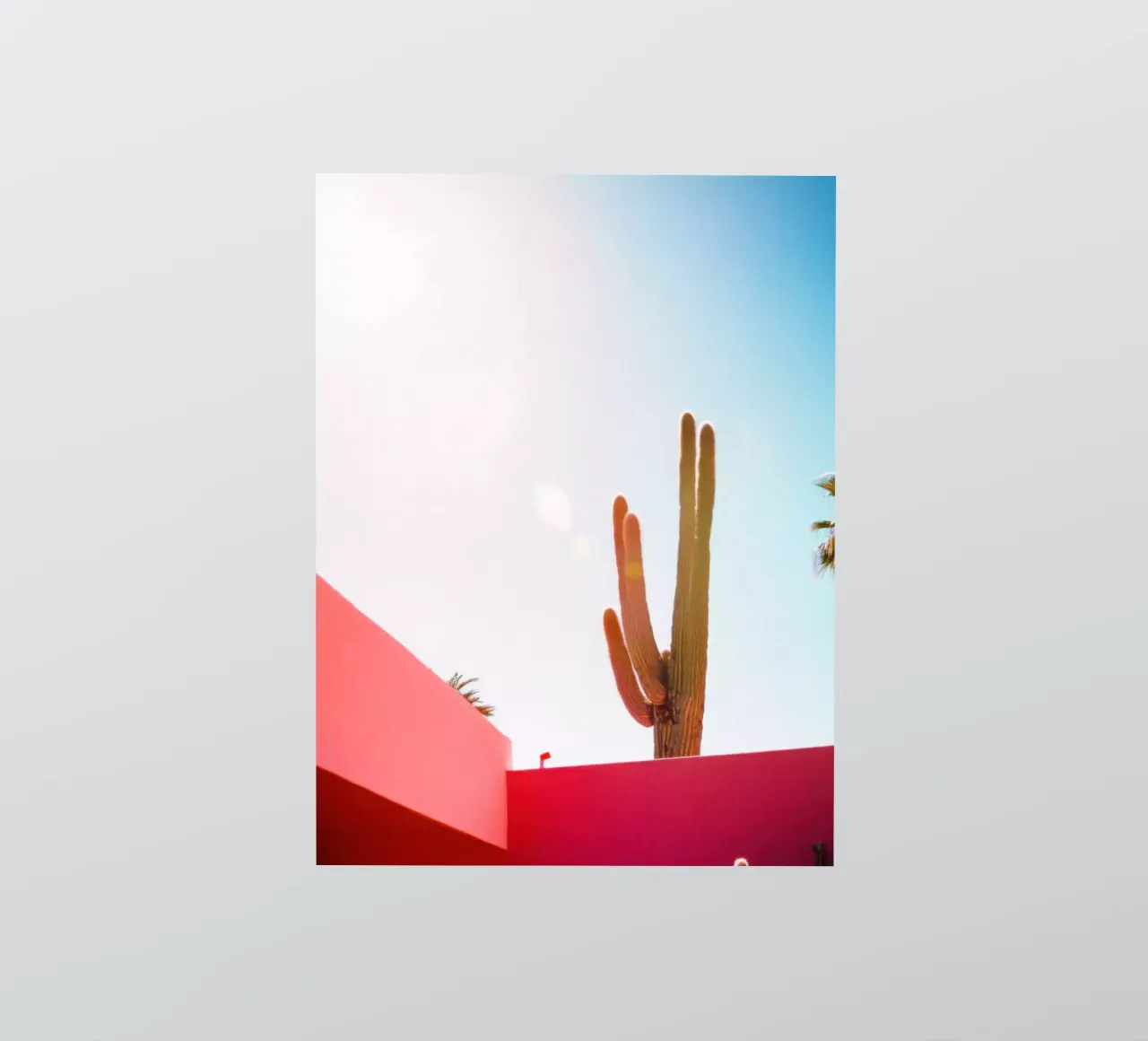 2 sticker van Pink California | Affiches & Posters