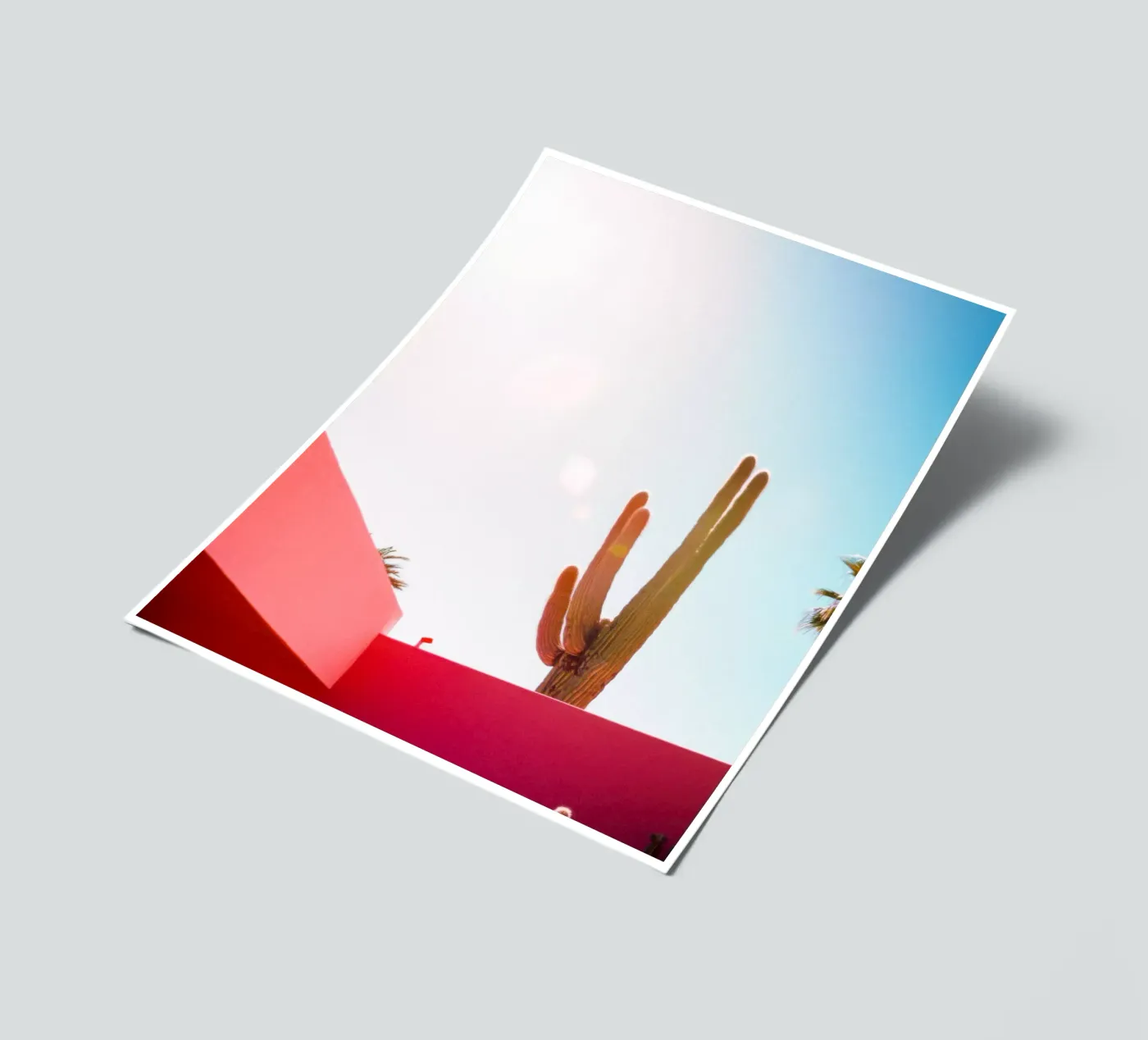 2 stickervel van Pink California | Affiches & Posters