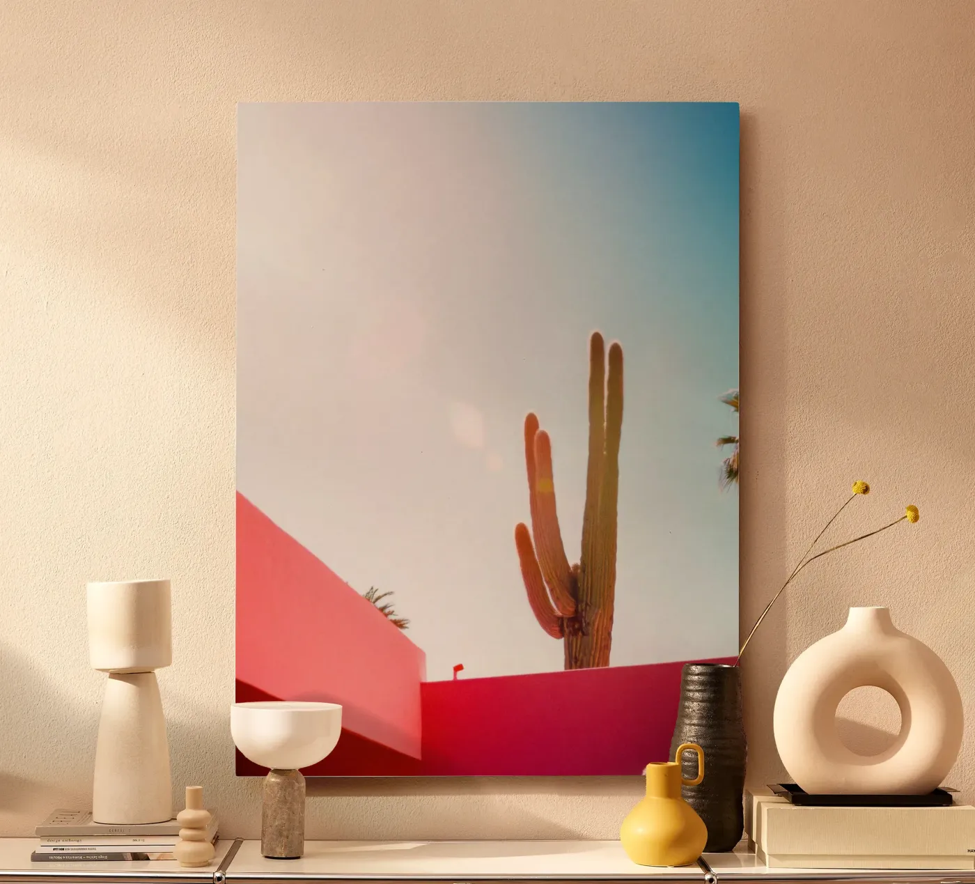 2 forex-plaat van Pink California | Affiches & Posters