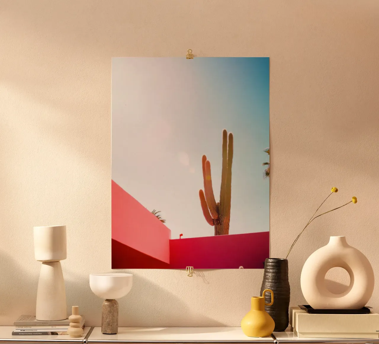 2 carta hahnemühle da Pink California | Affiches & Posters