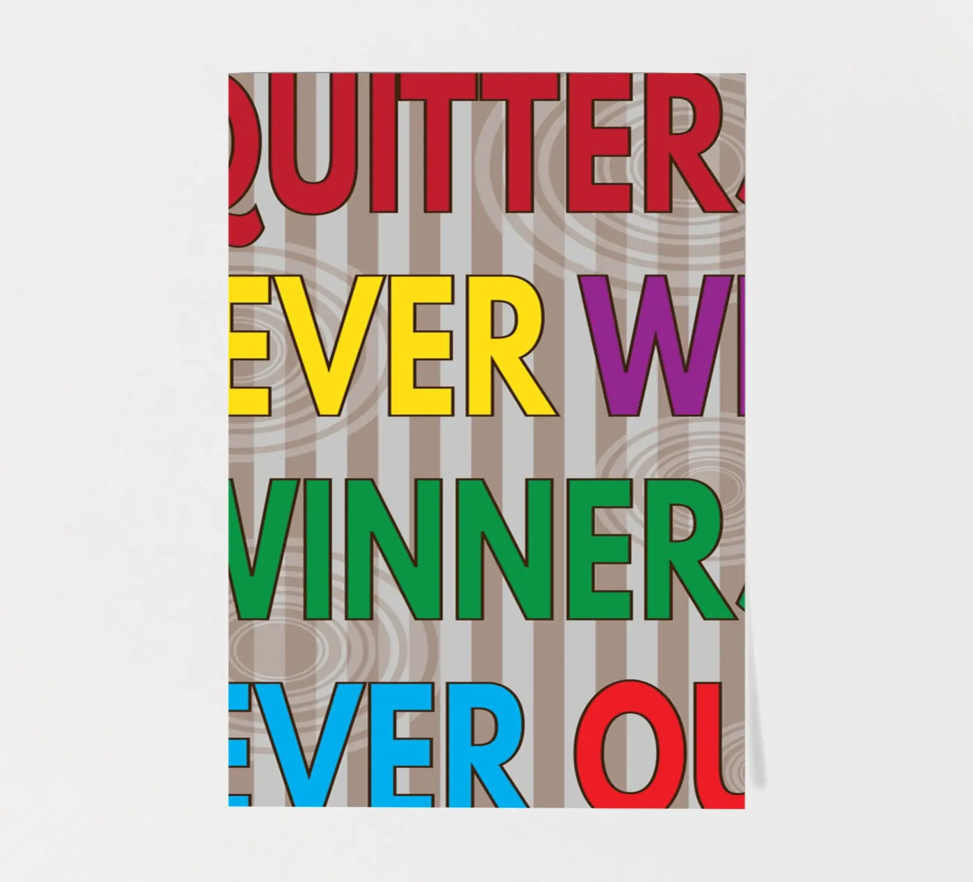 quitters never win sticker sheet by groogoals