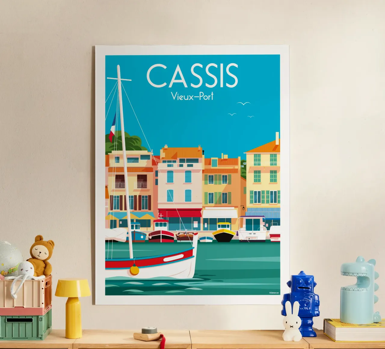 Cassis acrylic glass by Raphaël Delerue