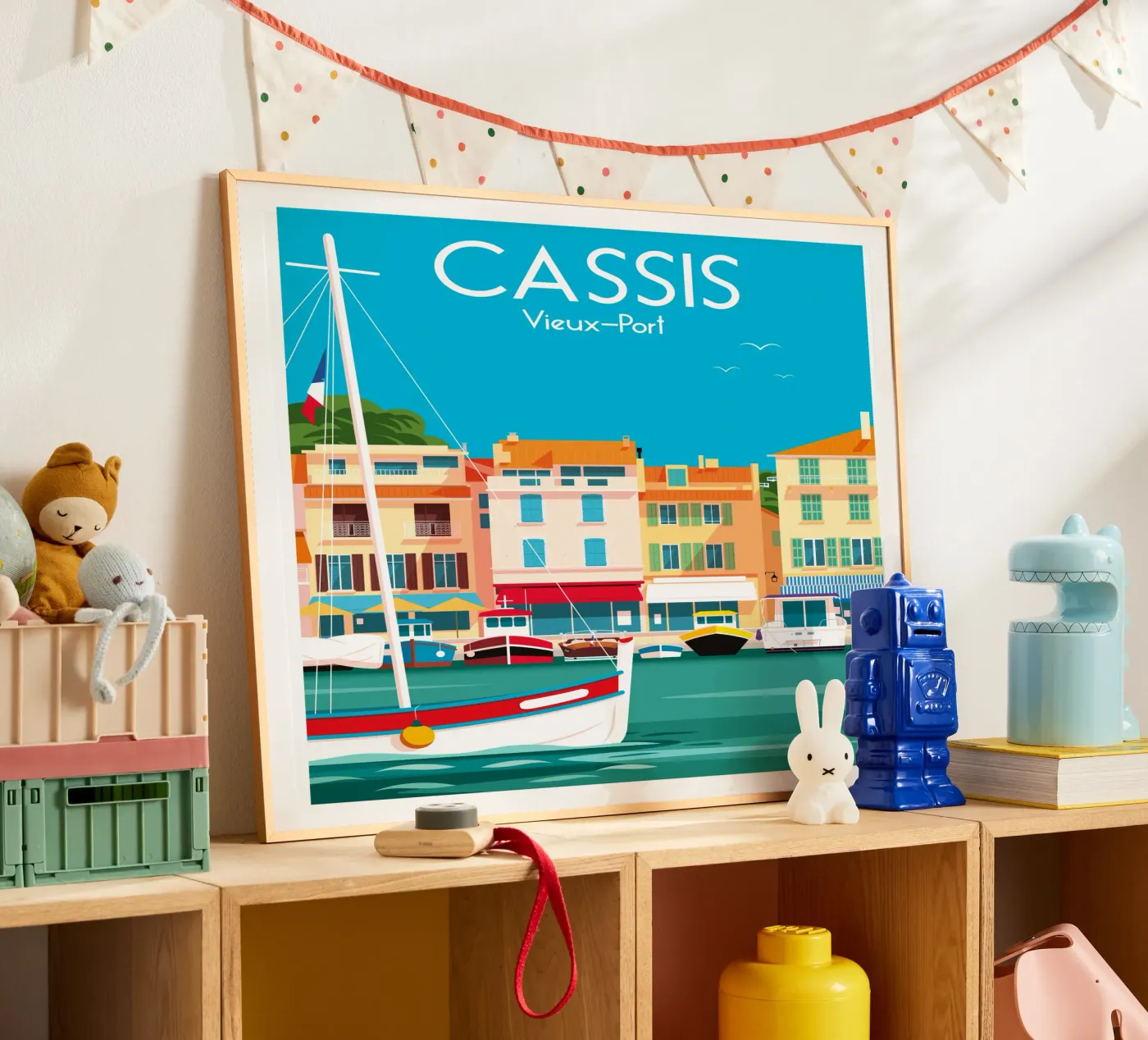 Cassis Poster von Raphaël Delerue