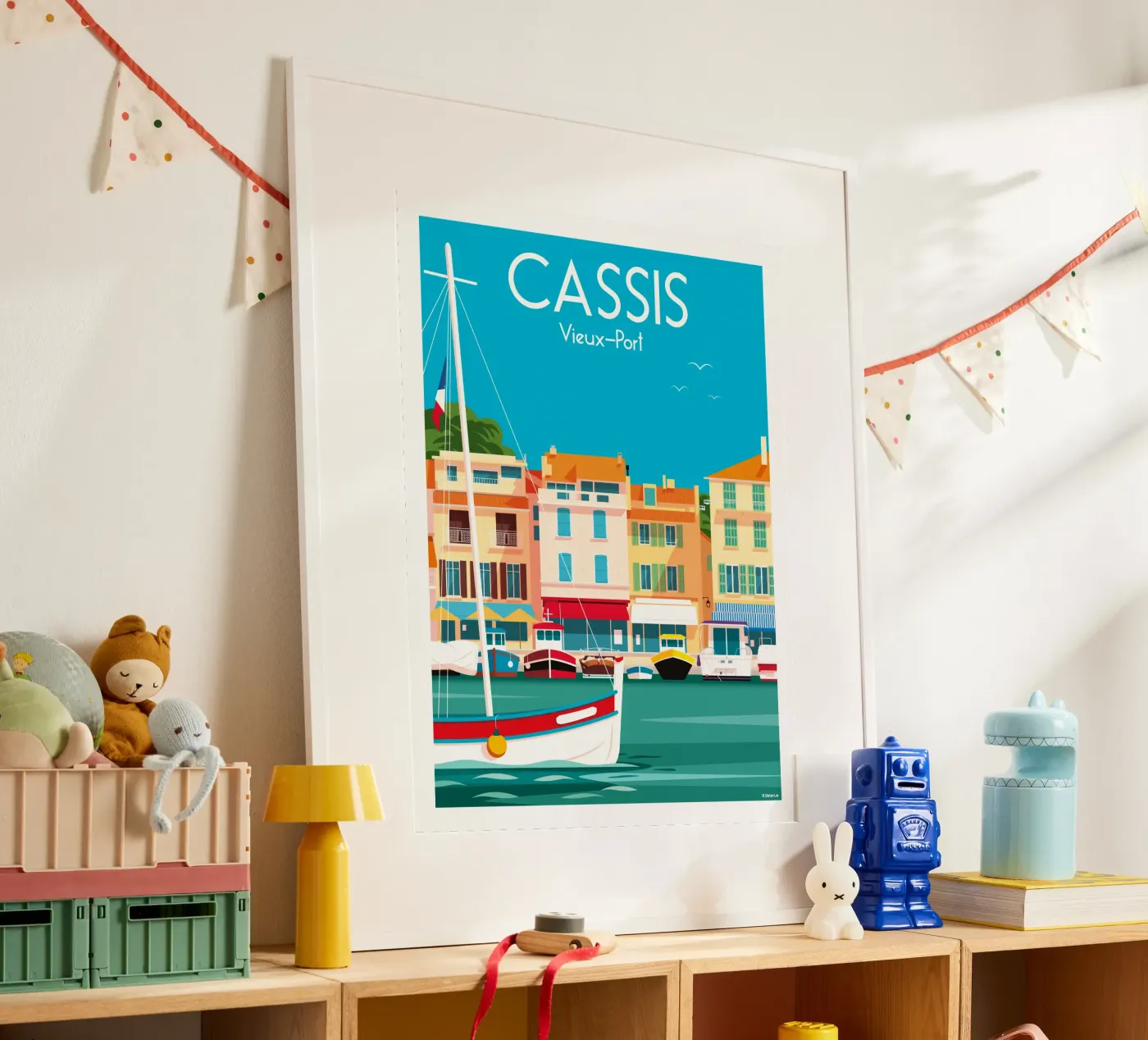 Cassis Poster von Raphaël Delerue