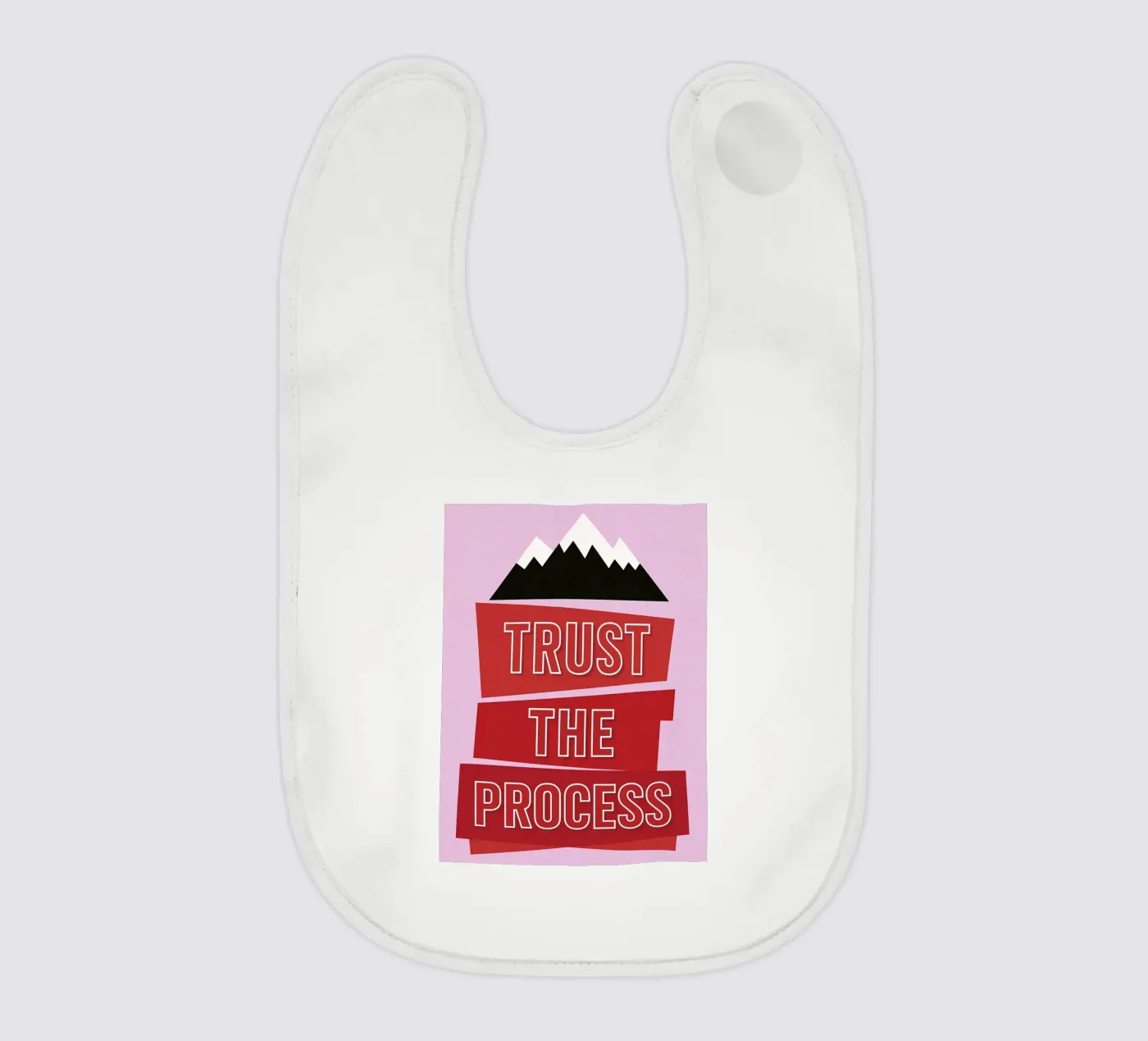 trust the process Babylätzchen von groogoals