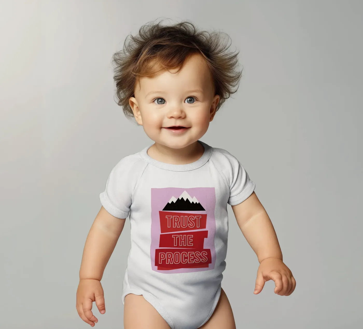 trust the process body bébé de groogoals