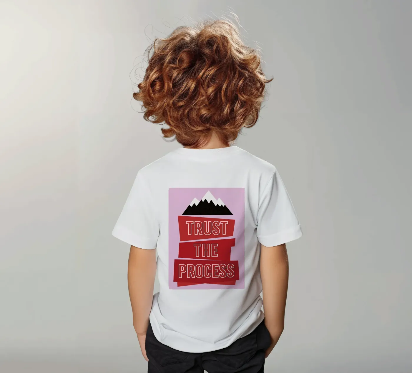 trust the process kinder t-shirt van groogoals