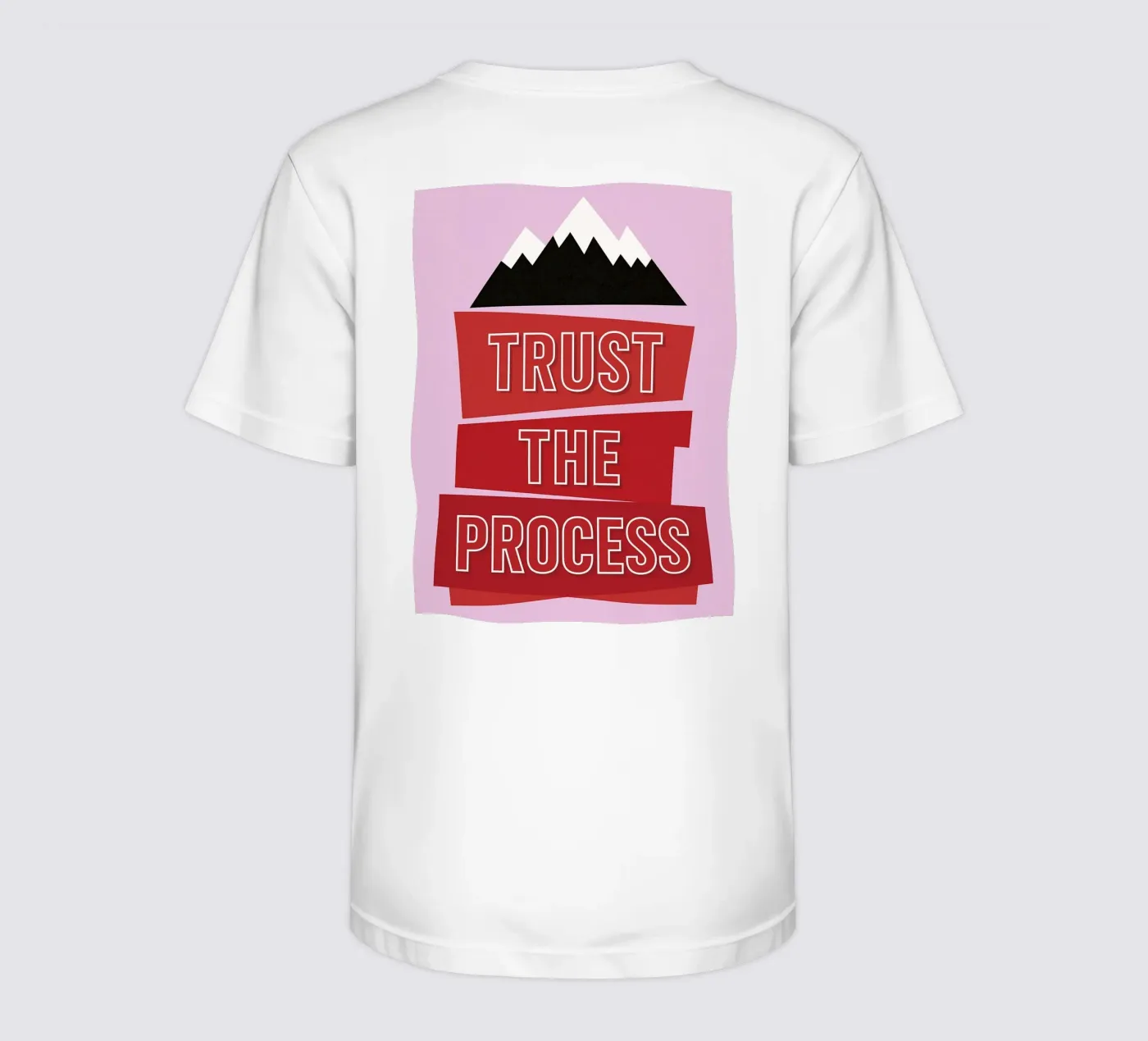 trust the process kinder t-shirt van groogoals