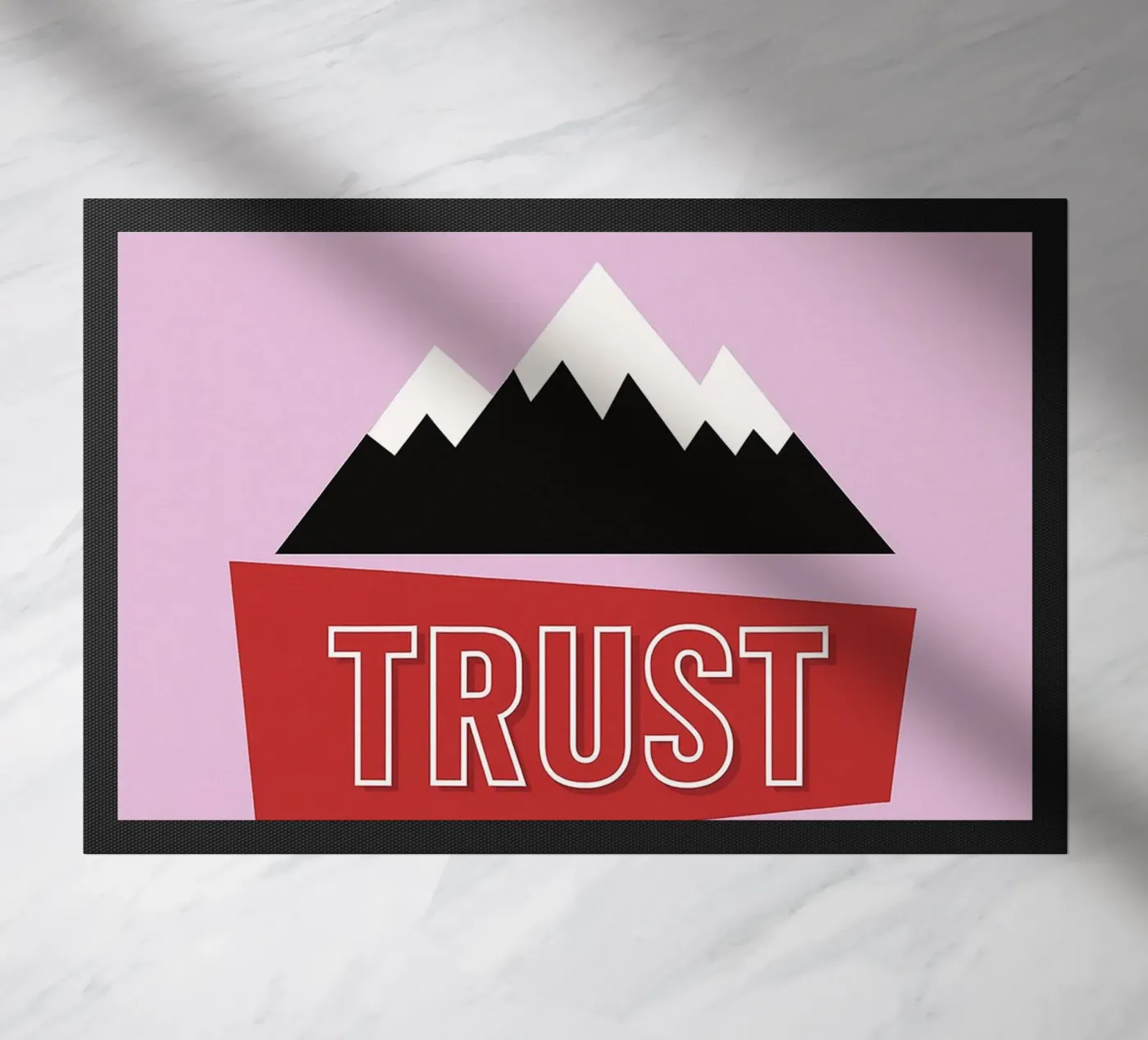 trust the process deurmat van groogoals