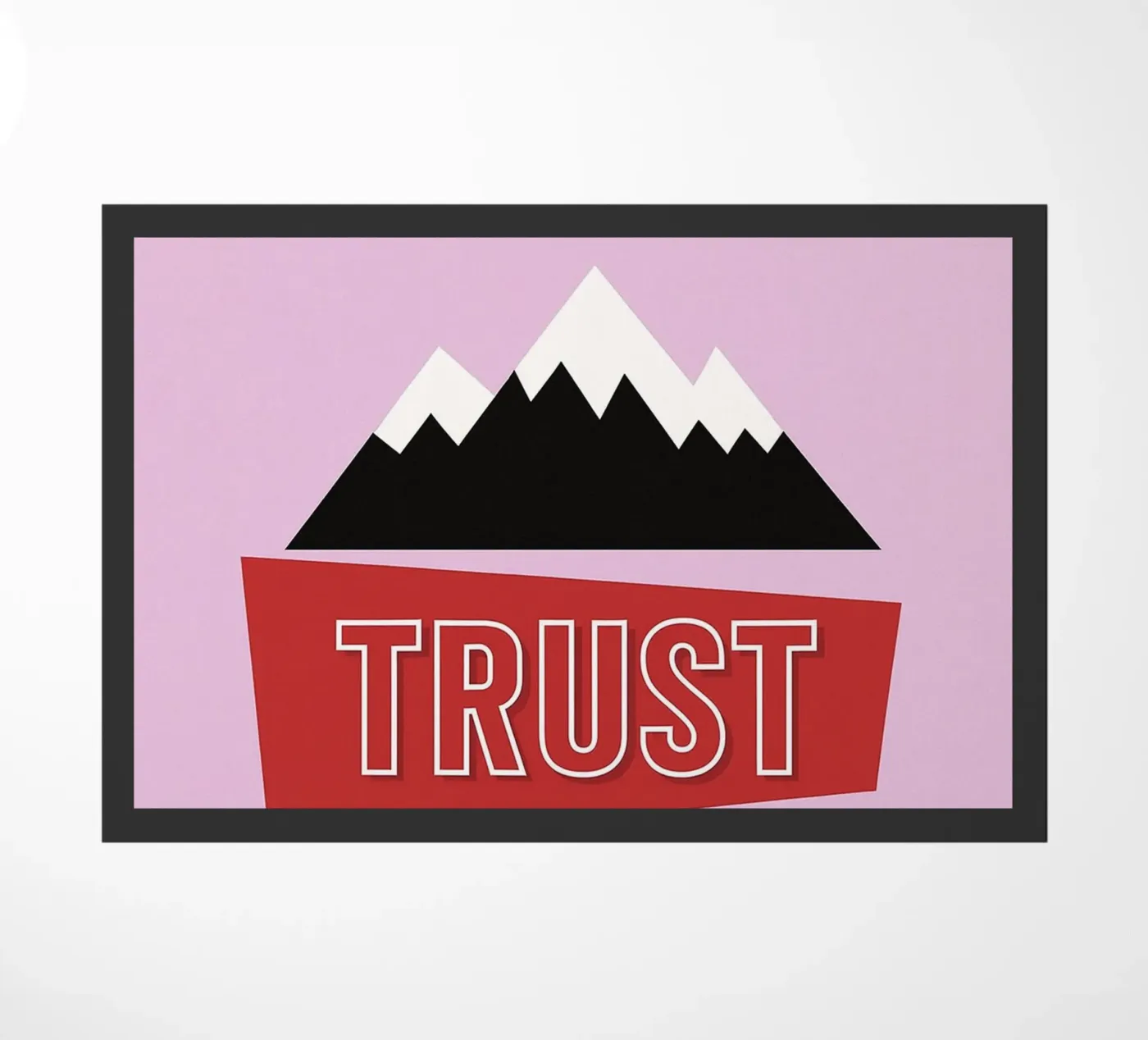 trust the process doormat by groogoals