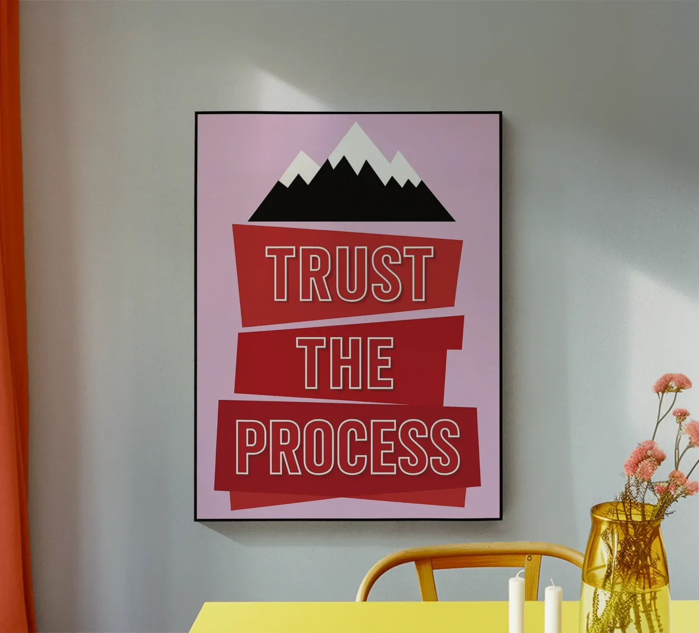 trust the process plexiglas de groogoals