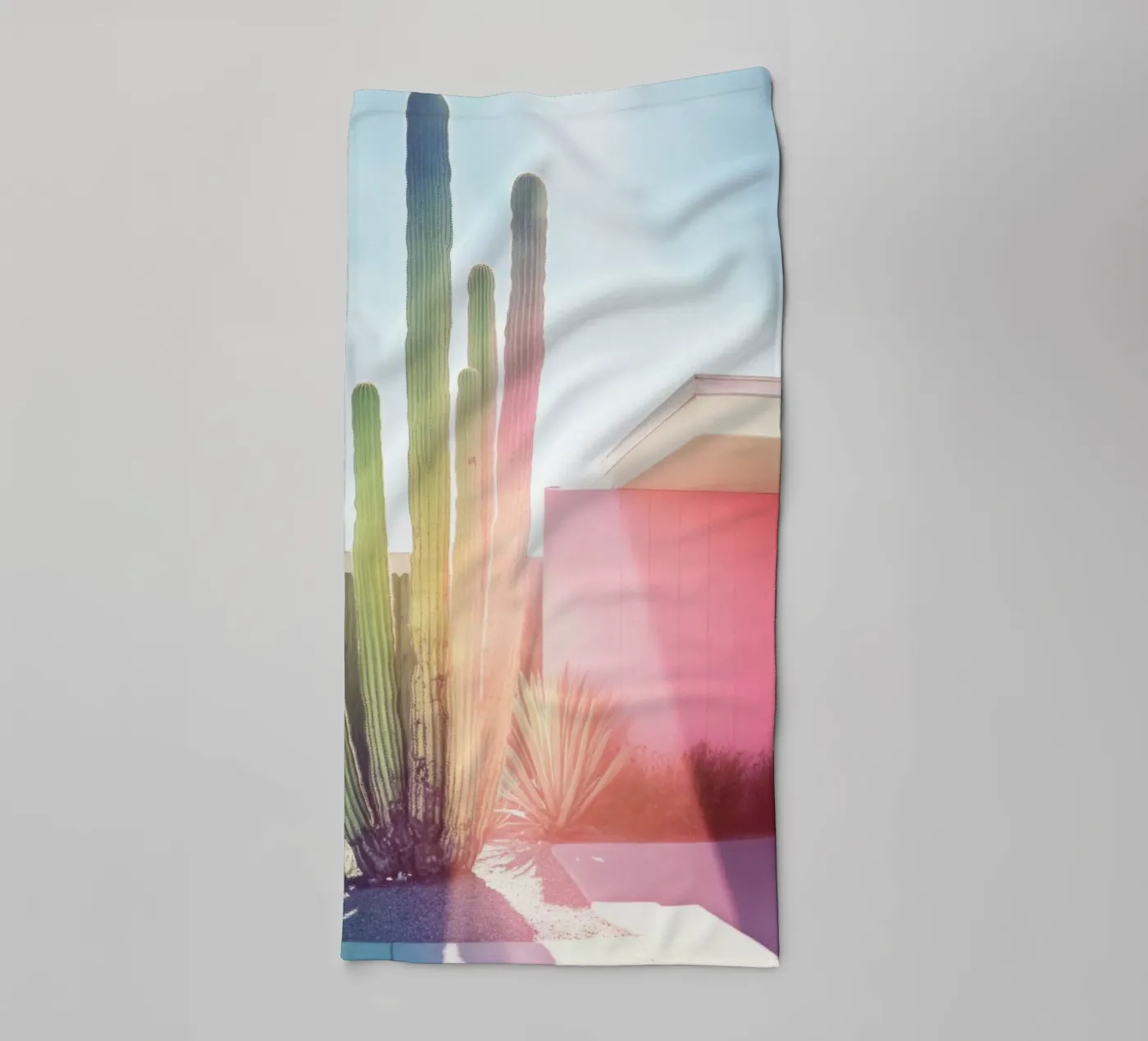 3 badhanddoek van Pink California | Affiches & Posters
