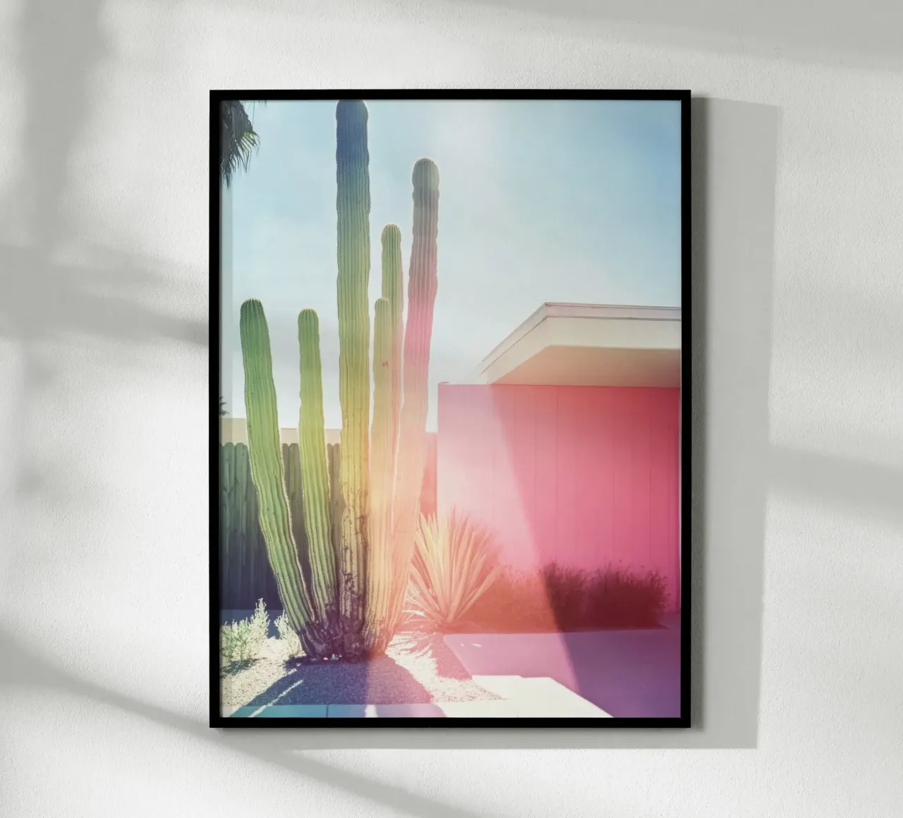 3 poster con telaio in legno da Pink California | Affiches & Posters