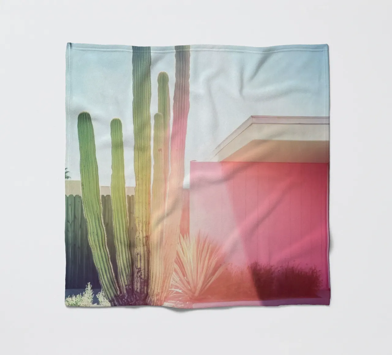 3 fleecedeken van Pink California | Affiches & Posters