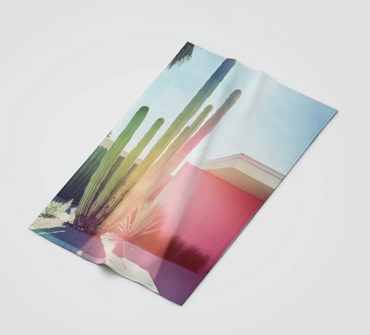 3 fleecedeken van Pink California | Affiches & Posters