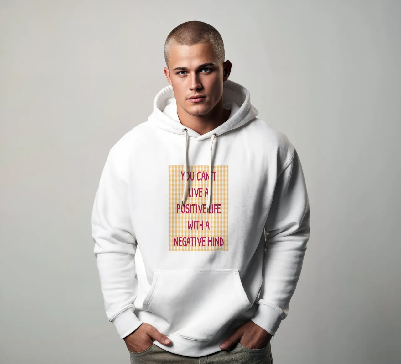 non puoi vivere felpa con cappuccio da groogoals