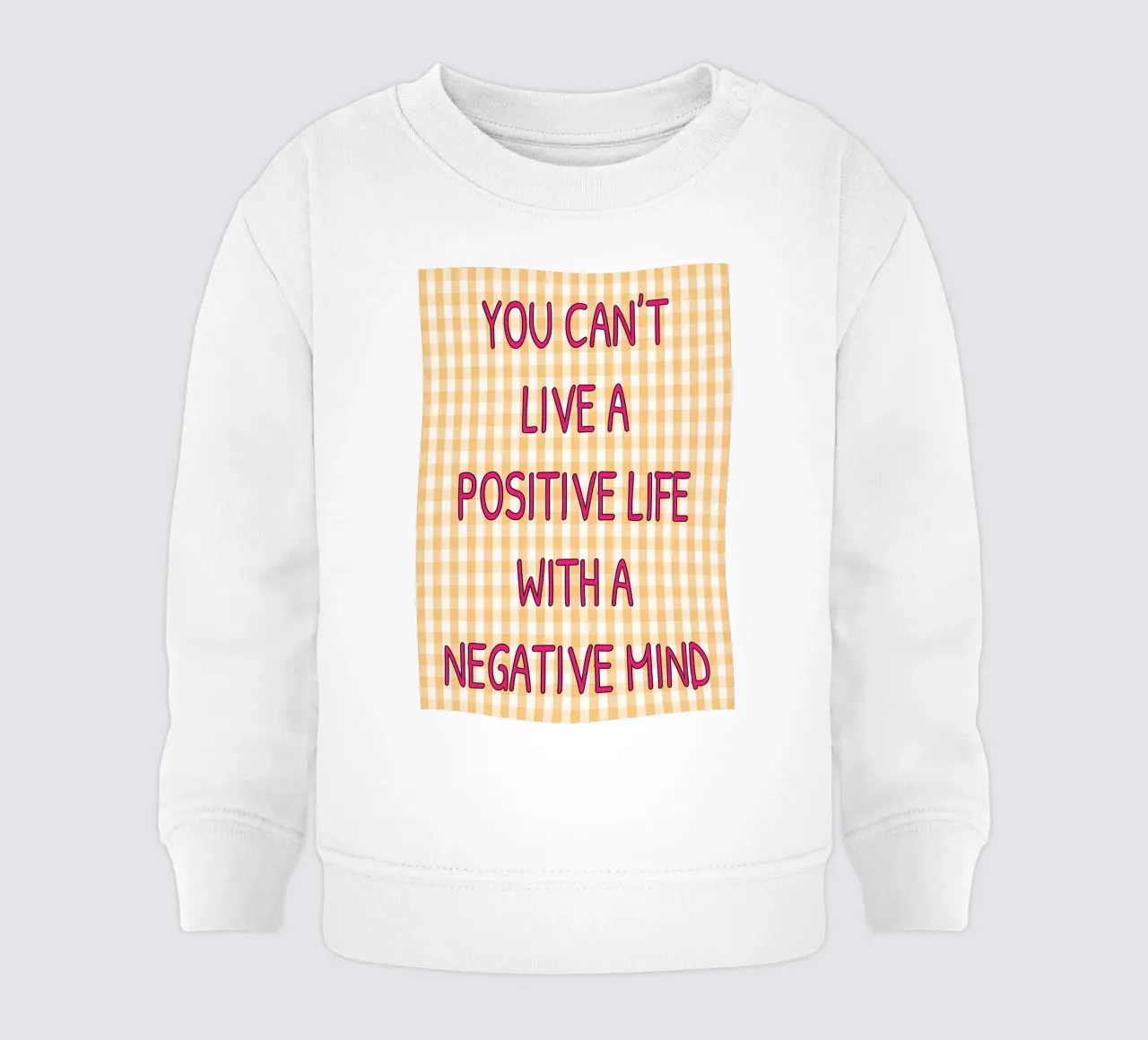 non puoi vivere felpa neonato da groogoals