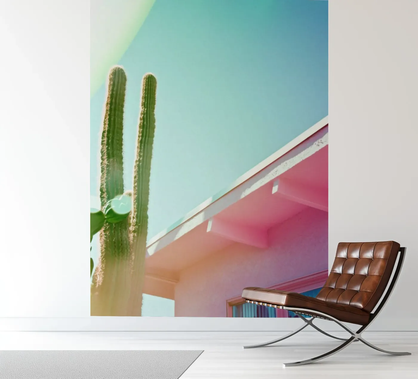 4 fotobehang van Pink California | Affiches & Posters