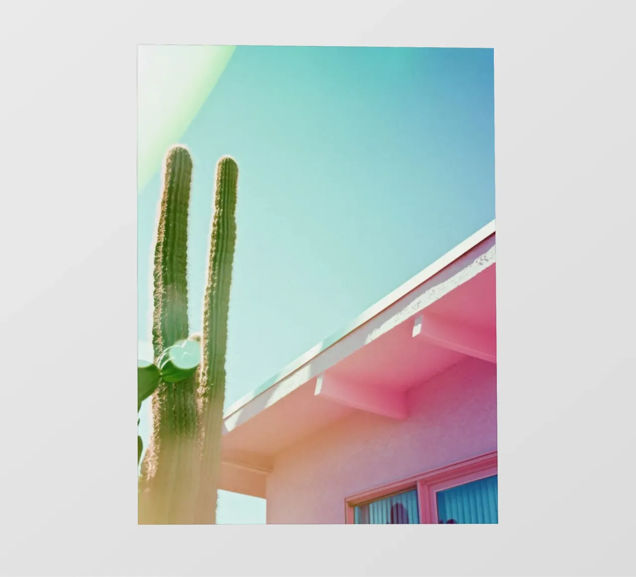 4 fotobehang van Pink California | Affiches & Posters