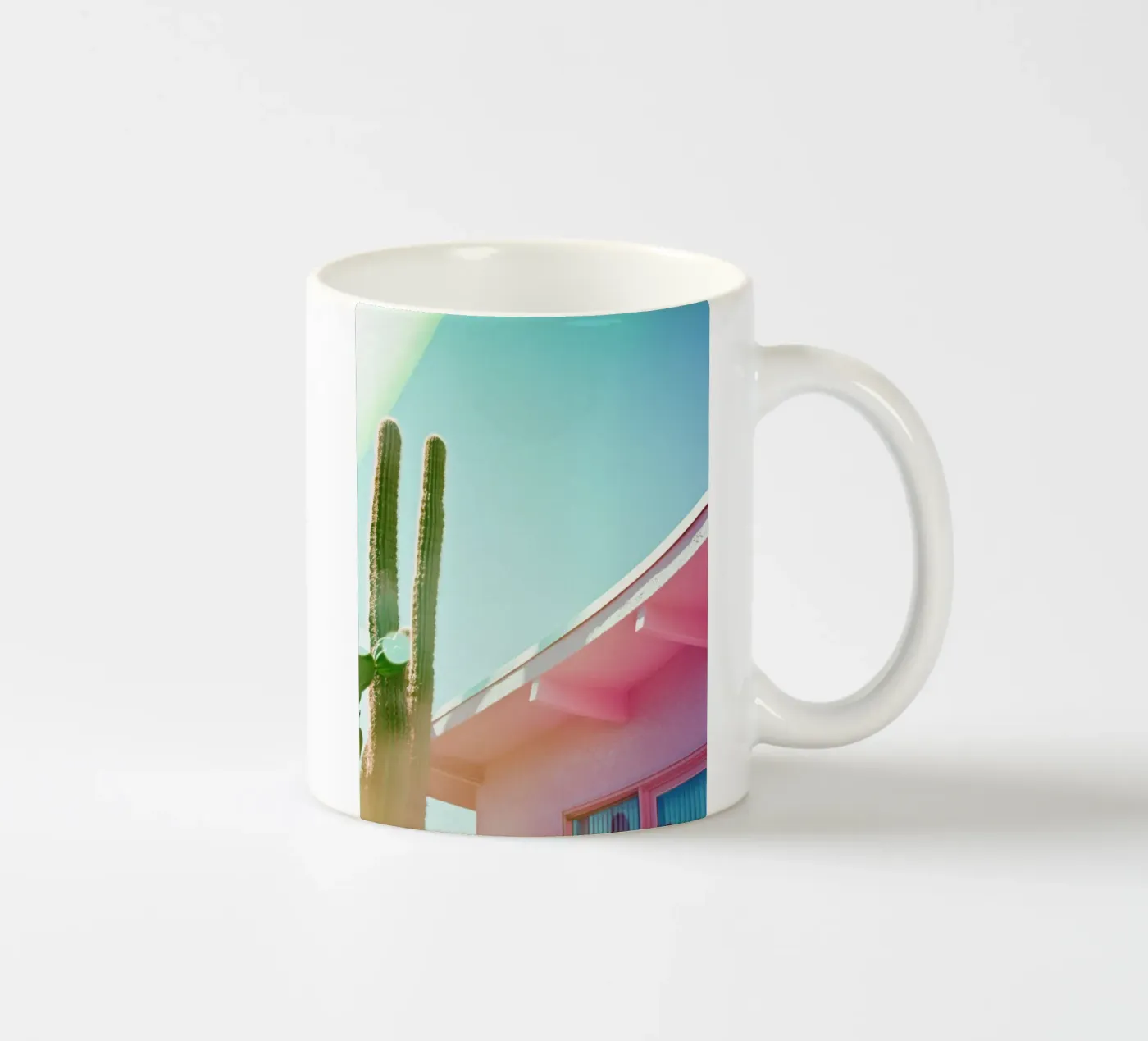 4 tazza in ceramica da Pink California | Affiches & Posters