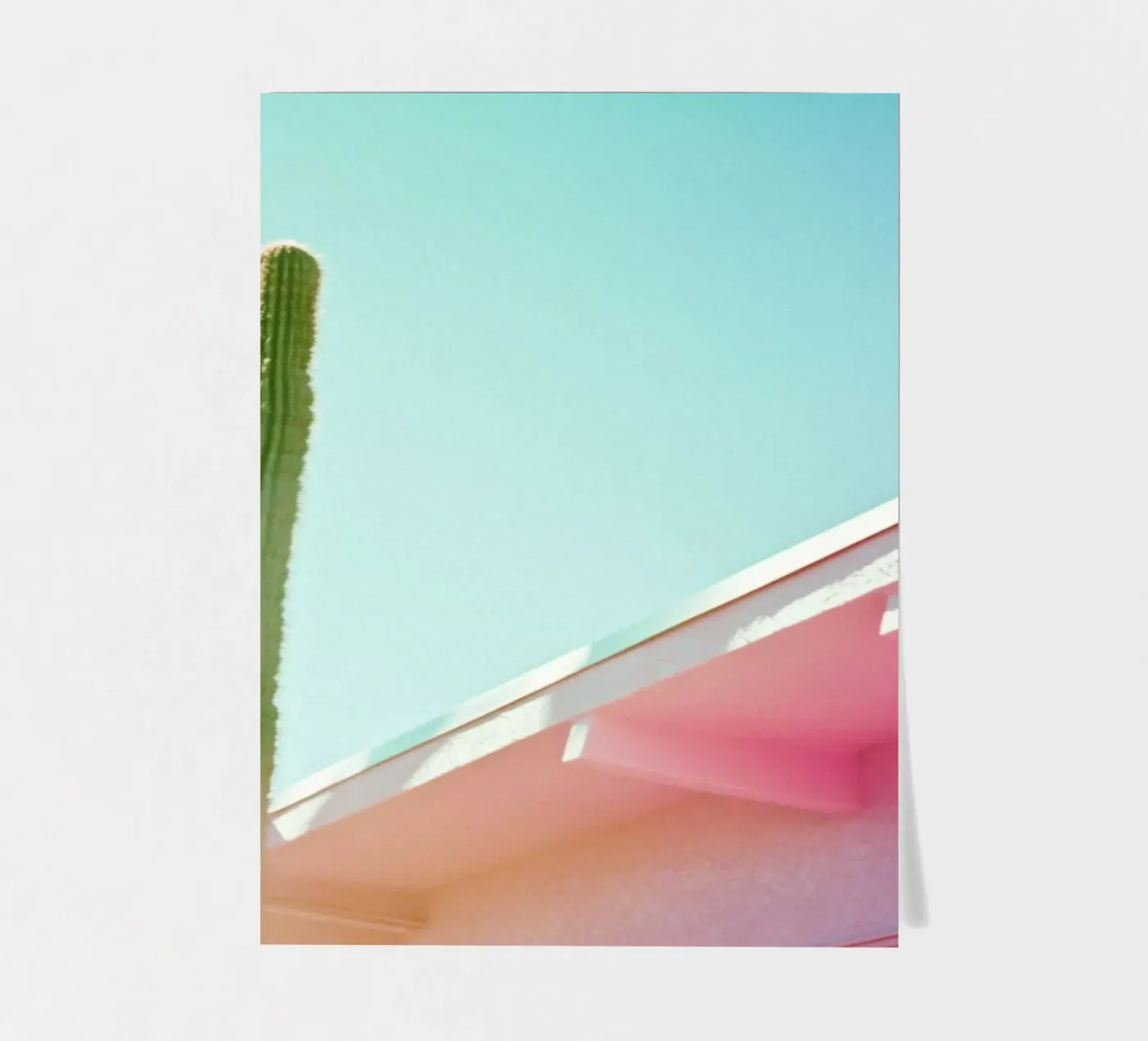 4 stickervel van Pink California | Affiches & Posters