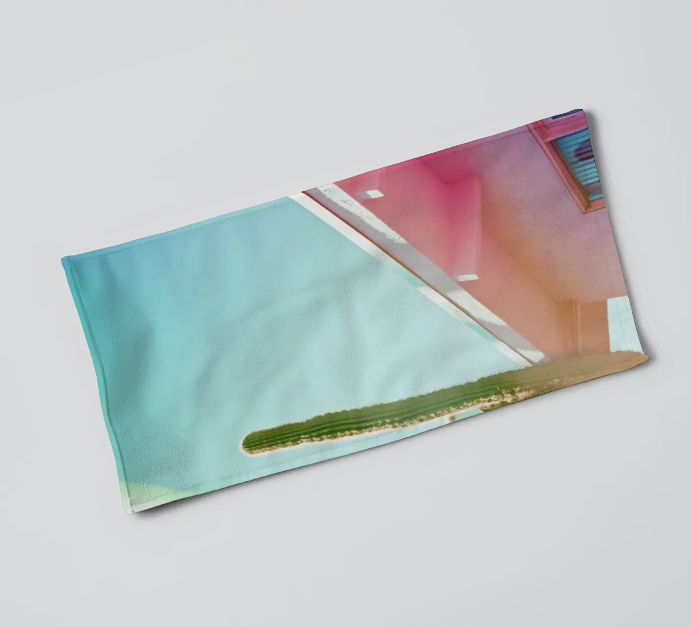 4 badhanddoek van Pink California | Affiches & Posters