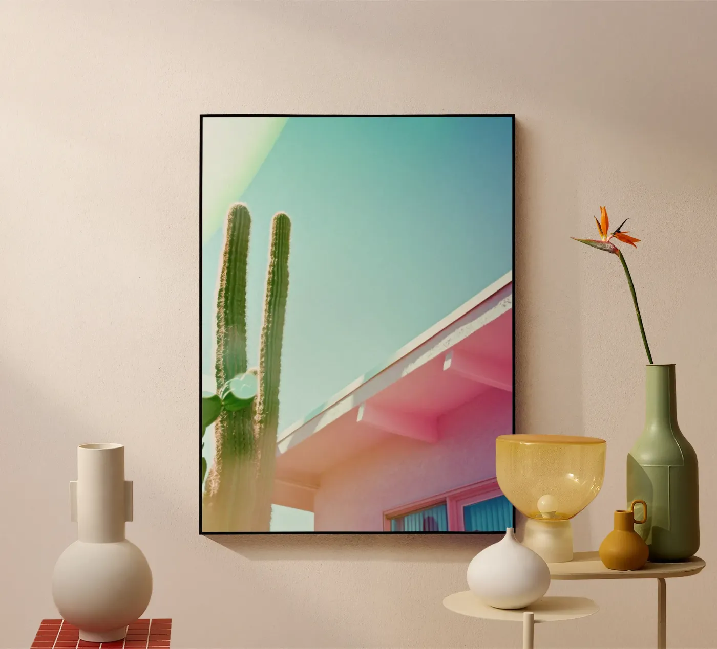 4 plexiglass da Pink California | Affiches & Posters