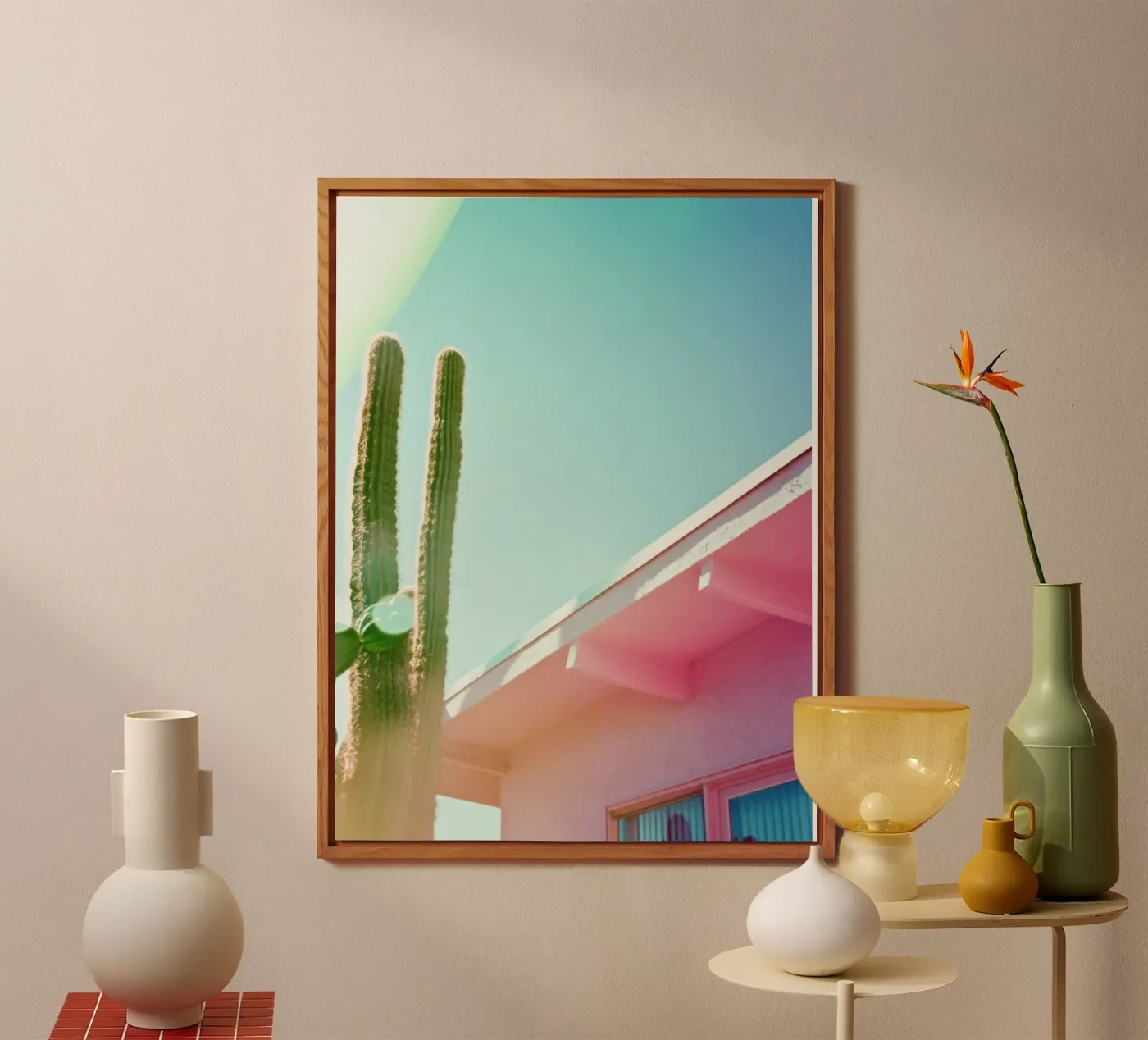 4 alluminio dibond da Pink California | Affiches & Posters