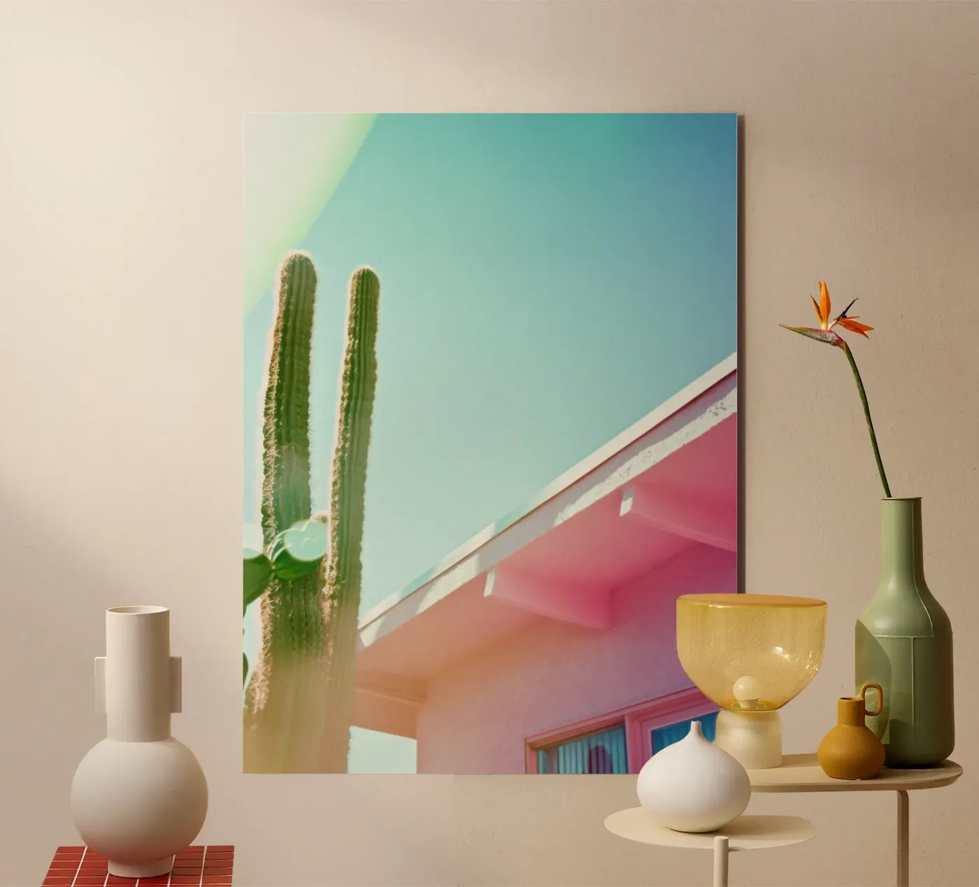 4 alluminio dibond da Pink California | Affiches & Posters