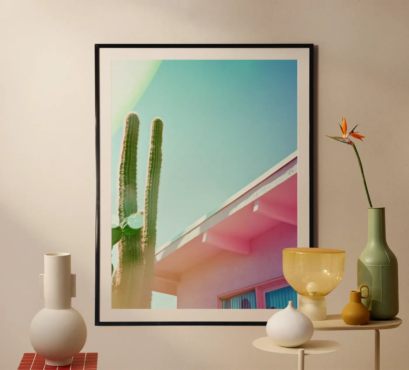 4 poster da Pink California | Affiches & Posters