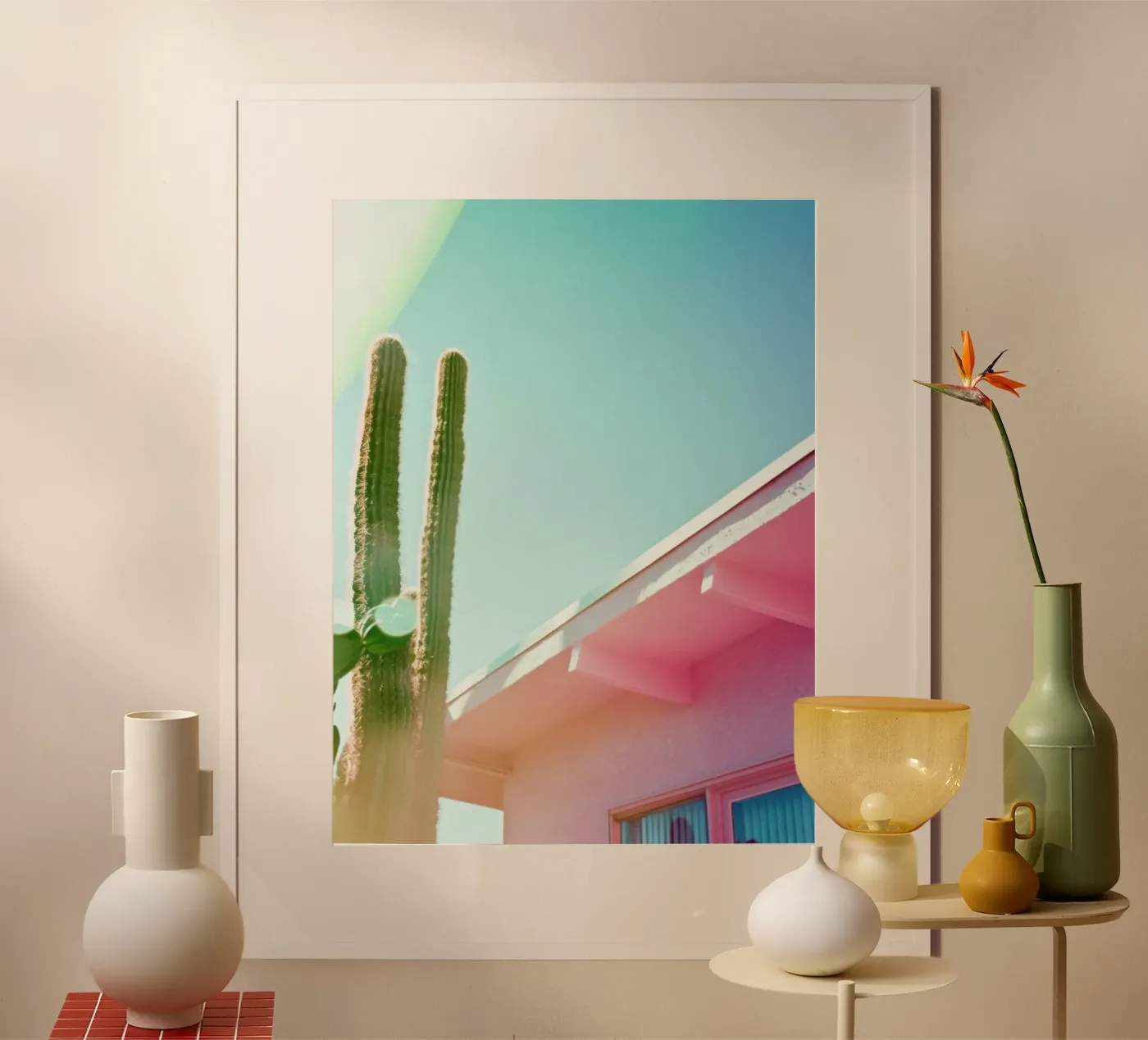 4 Poster von Pink California | Affiches & Posters