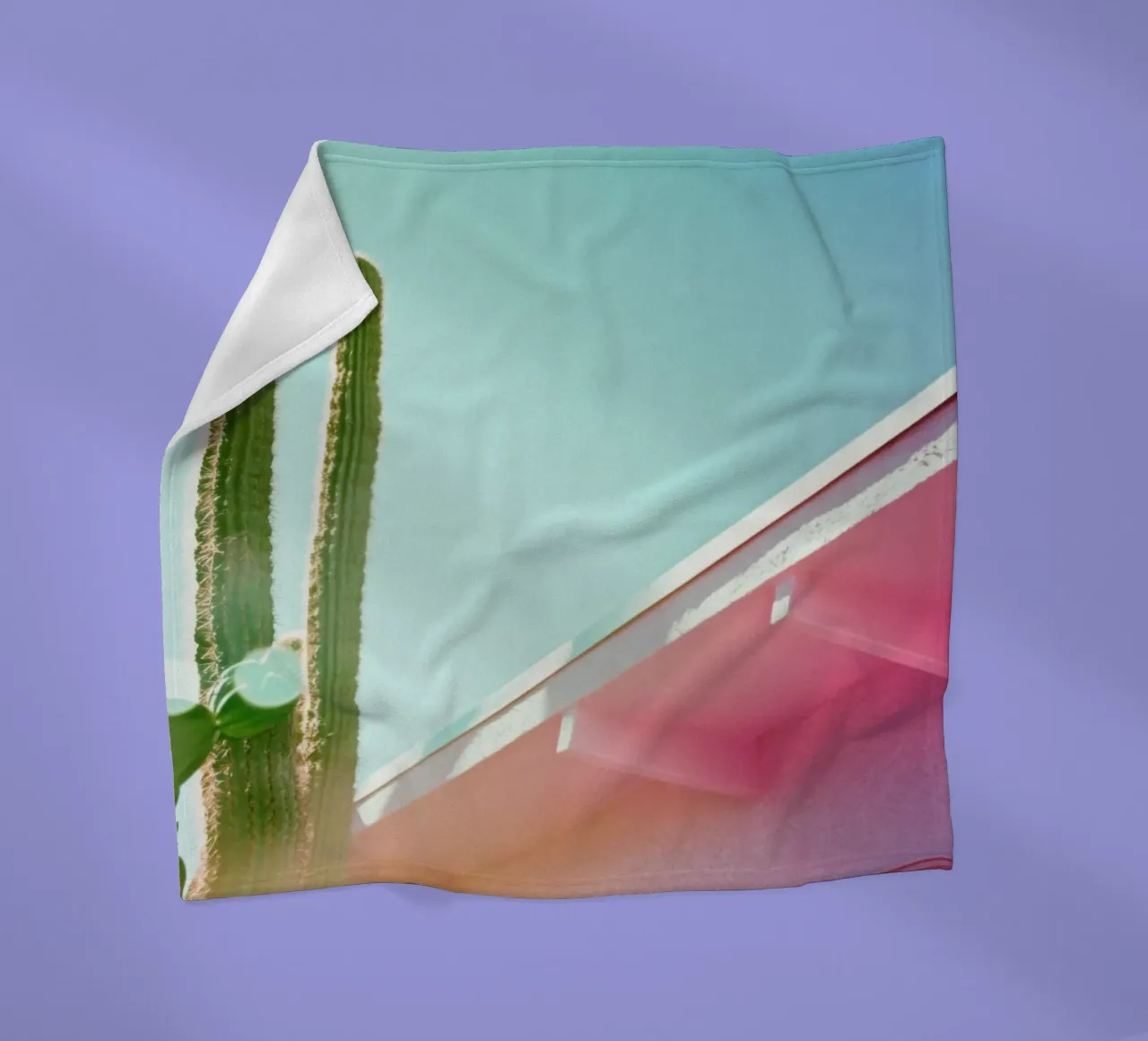 4 fleecedeken van Pink California | Affiches & Posters