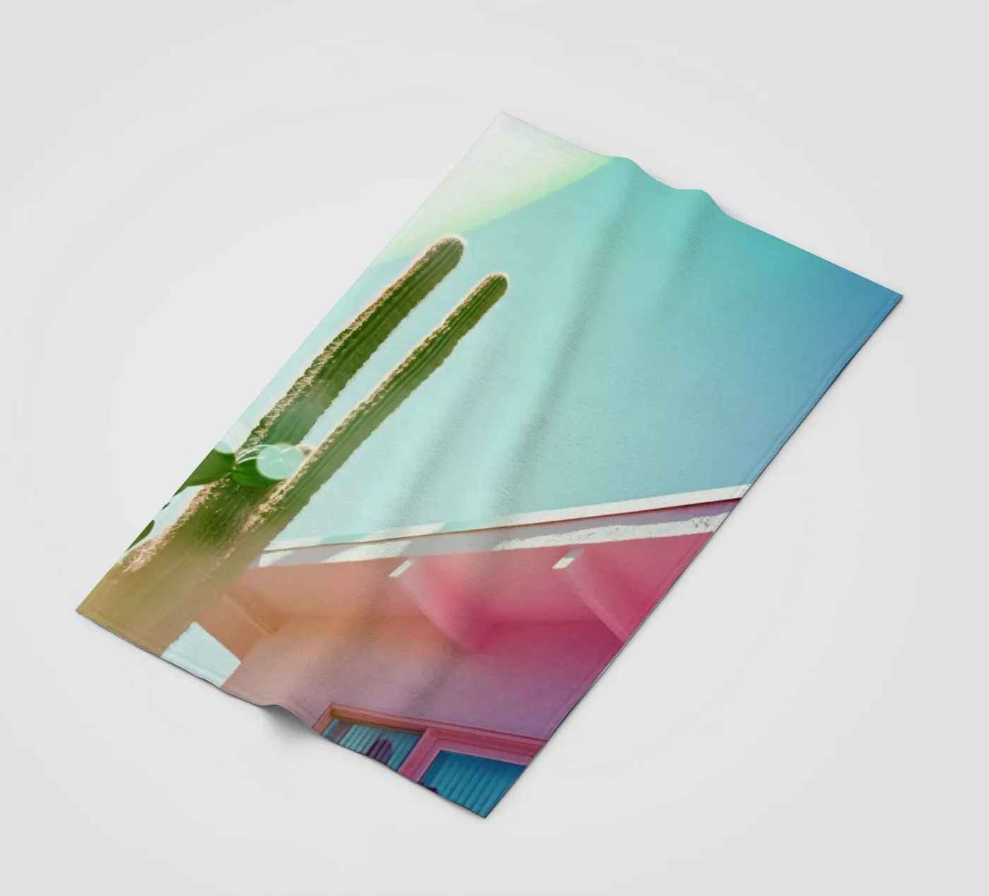 4 fleecedeken van Pink California | Affiches & Posters