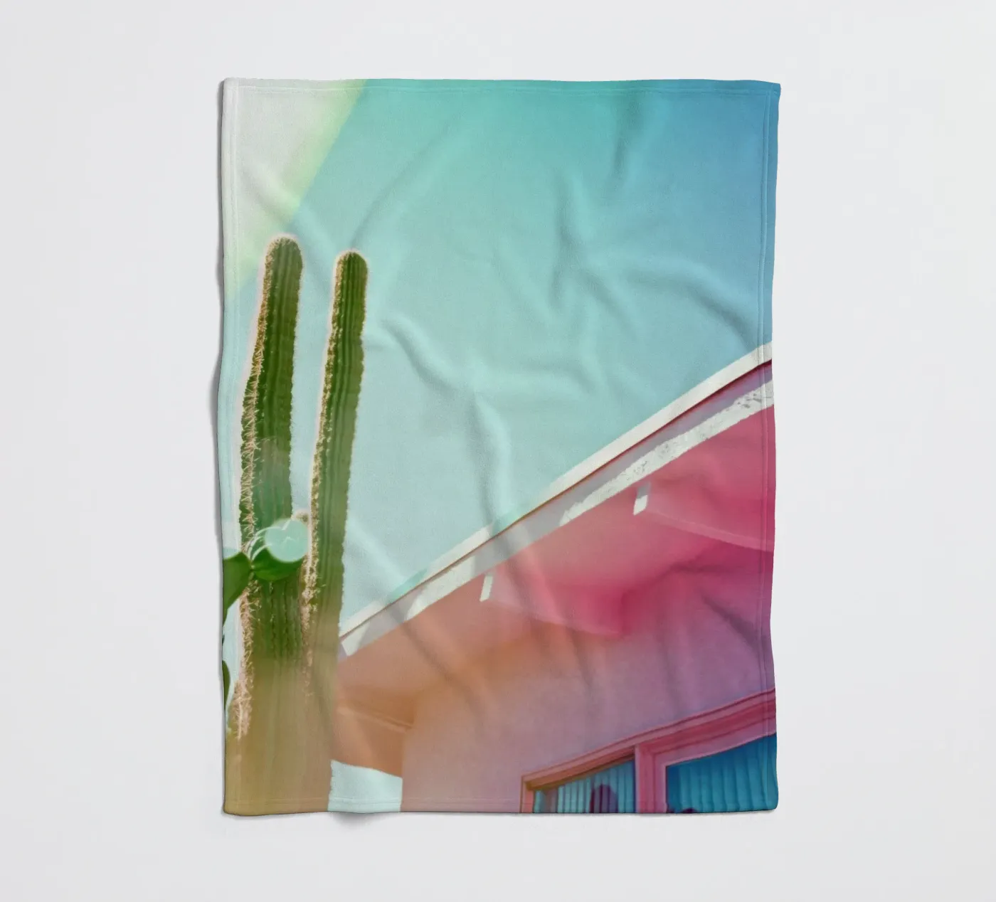 4 fleecedeken van Pink California | Affiches & Posters