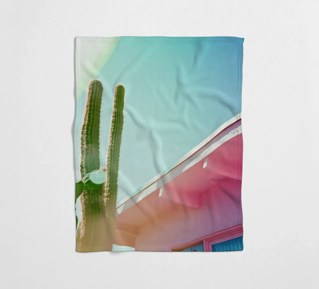 4 fleecedeken van Pink California | Affiches & Posters