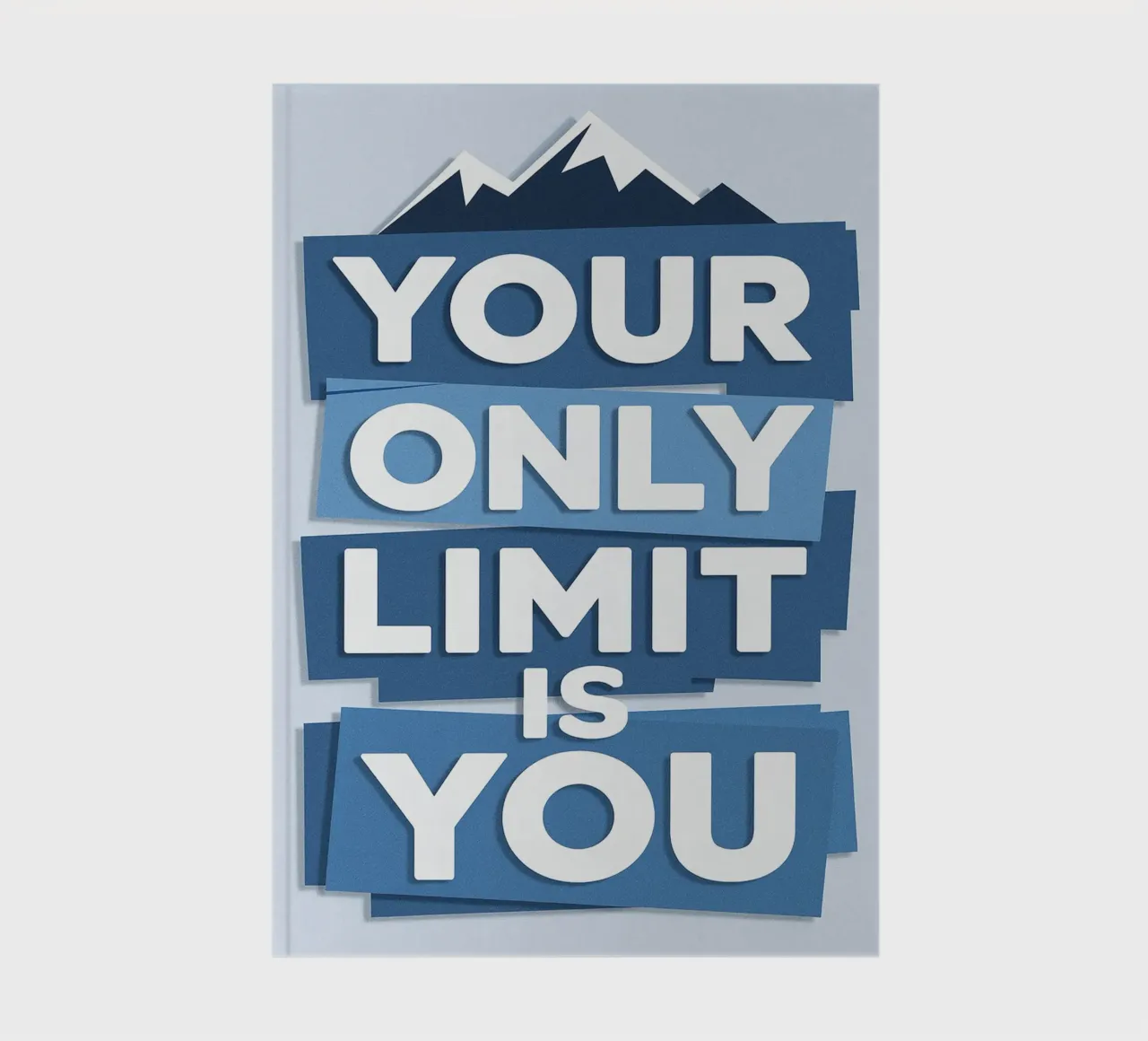 your only limit is you notebook by groogoals