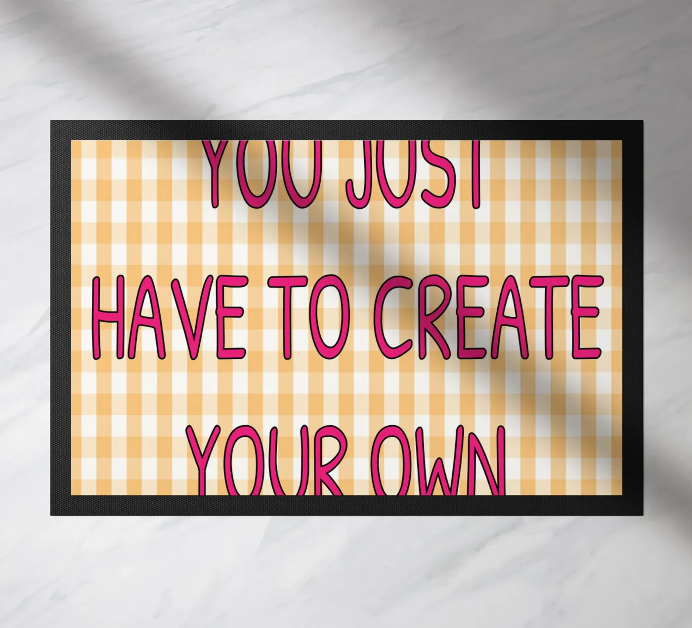 your own sunshine deurmat van groogoals