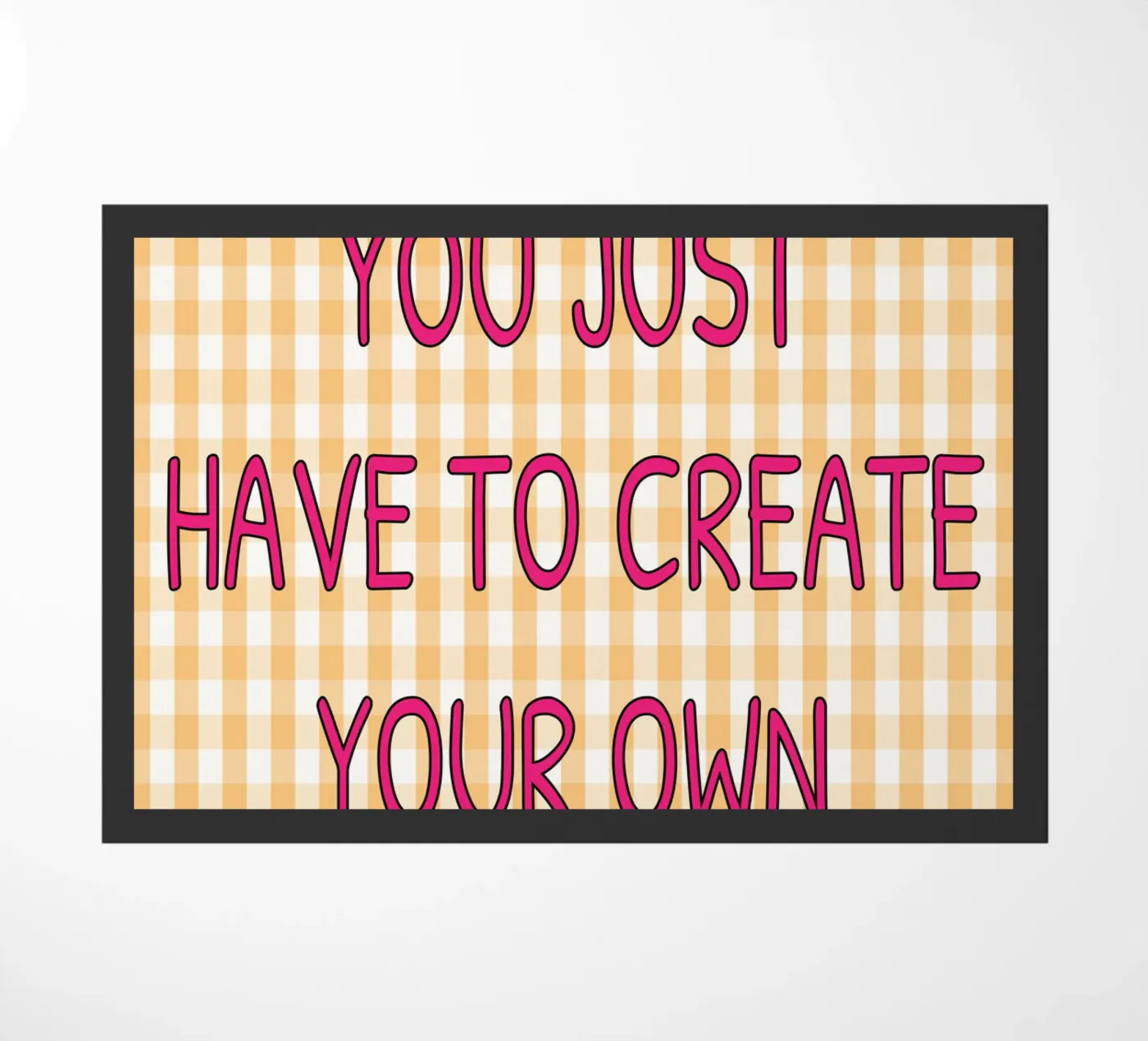 your own sunshine deurmat van groogoals