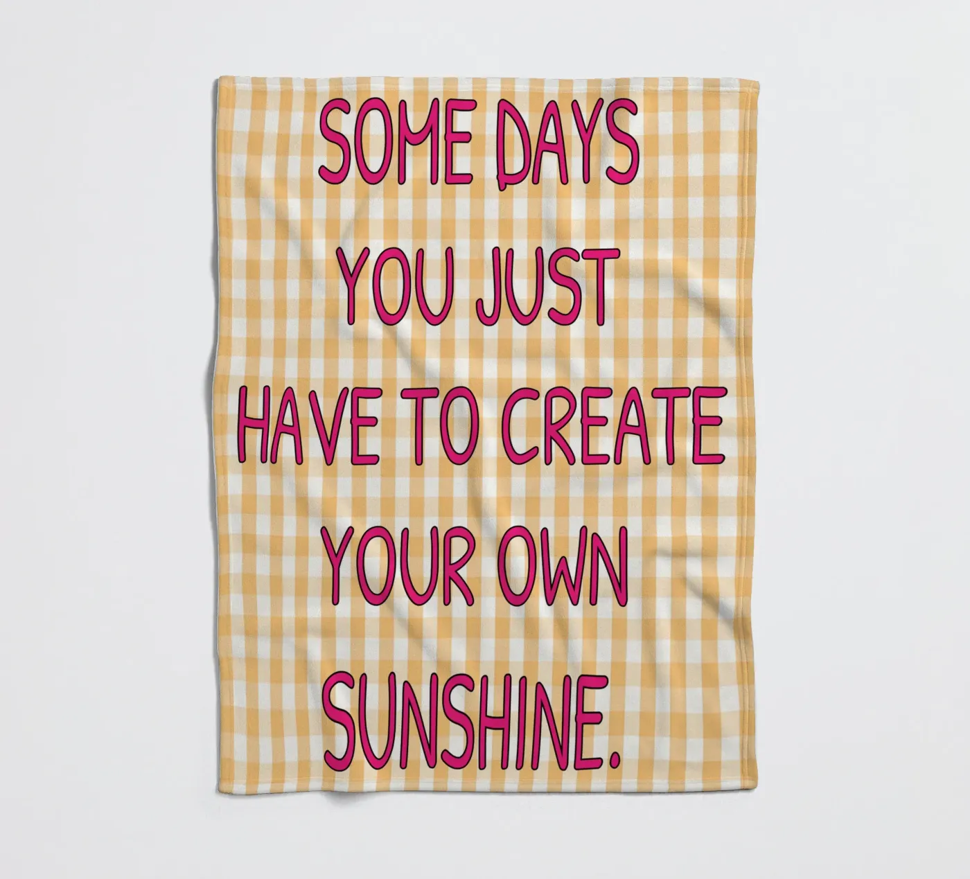 je eigen zonneschijn fleecedeken van groogoals