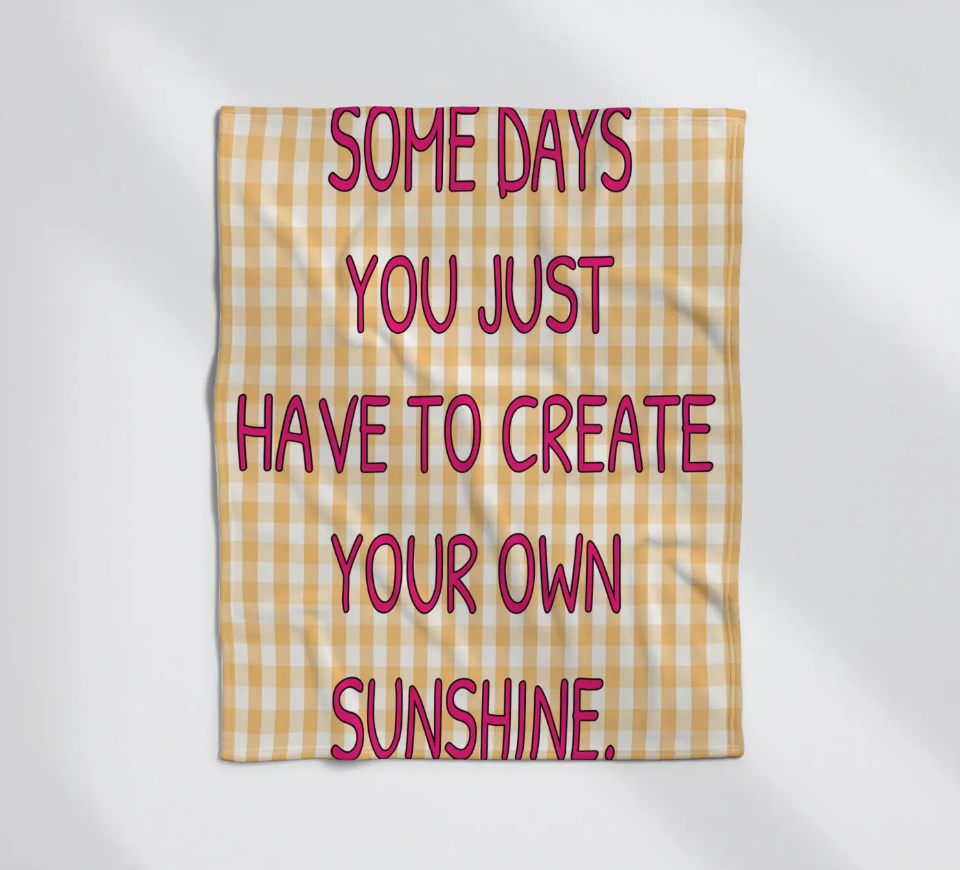 je eigen zonneschijn fleecedeken van groogoals