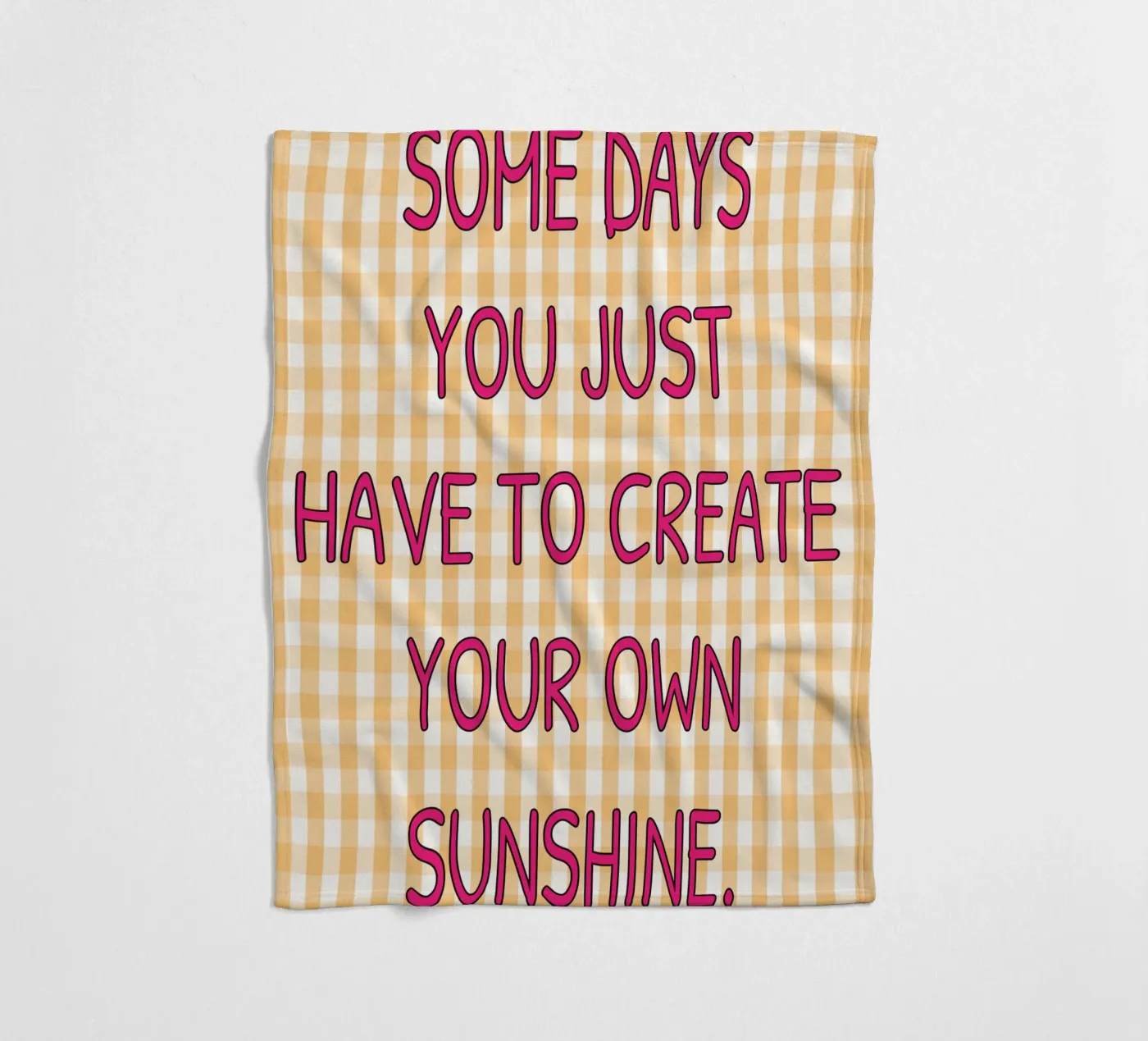 je eigen zonneschijn fleecedeken van groogoals