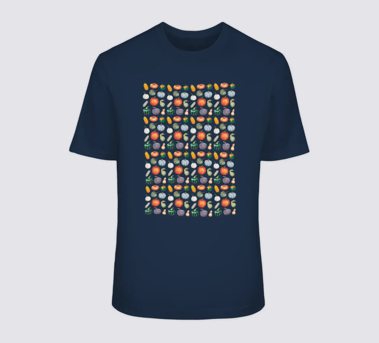 Pumpkin pattern t-shirt da Artsymalistic