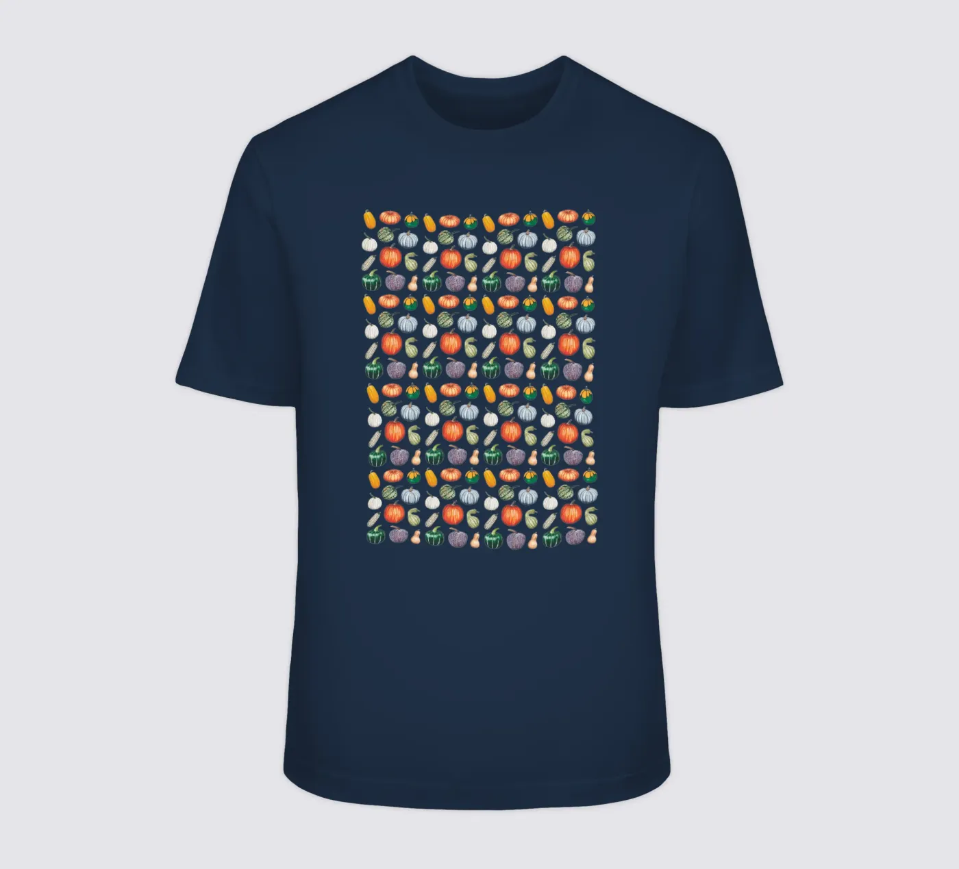 Pumpkin pattern t-shirt by Artsymalistic