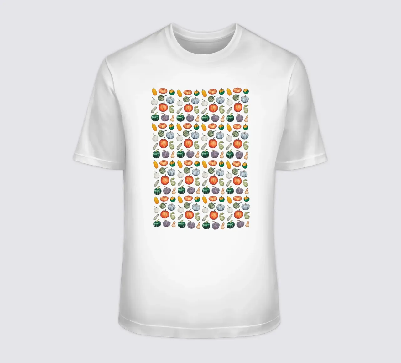 Pumpkin pattern t-shirt da Artsymalistic