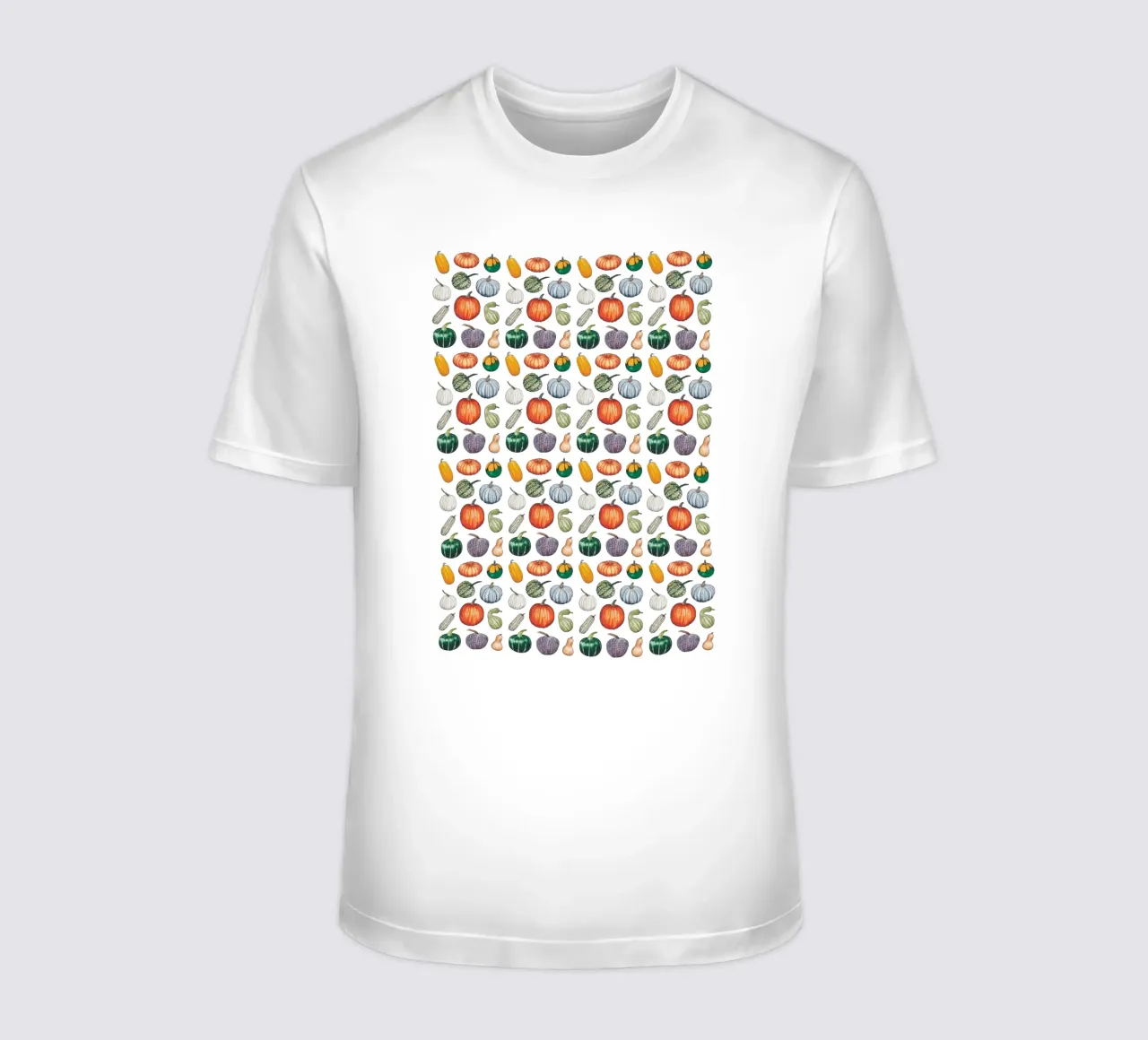 Pumpkin pattern t-shirt da Artsymalistic